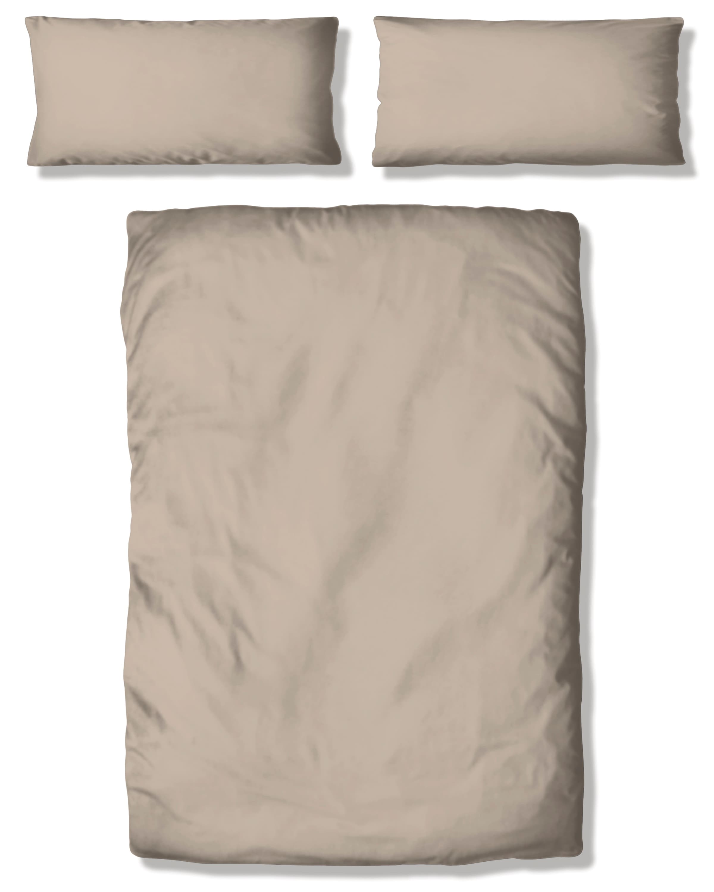 GOODproduct Linge de lit »Desner 100% Microfaser, extra weich, allergikerfreundlich« 2 qualité premium, uni, séchage rapide, facile d'entretien, dès 135x200 cm
