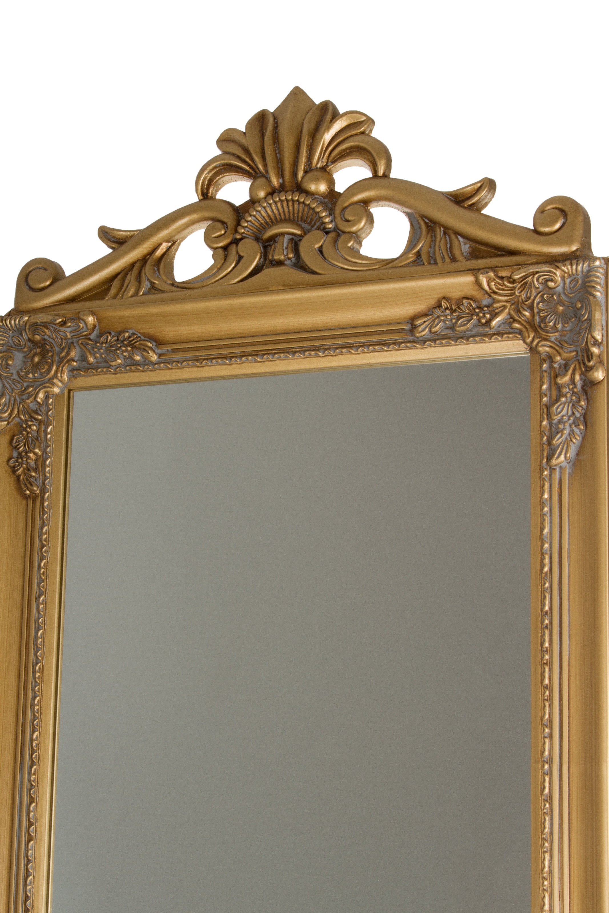 Home affaire Miroir déco »King, Ganzkörperspiegel Barock Antikstil« Standspiegel mit aufwendigen Verzierungen, HxB: 180x45 cm