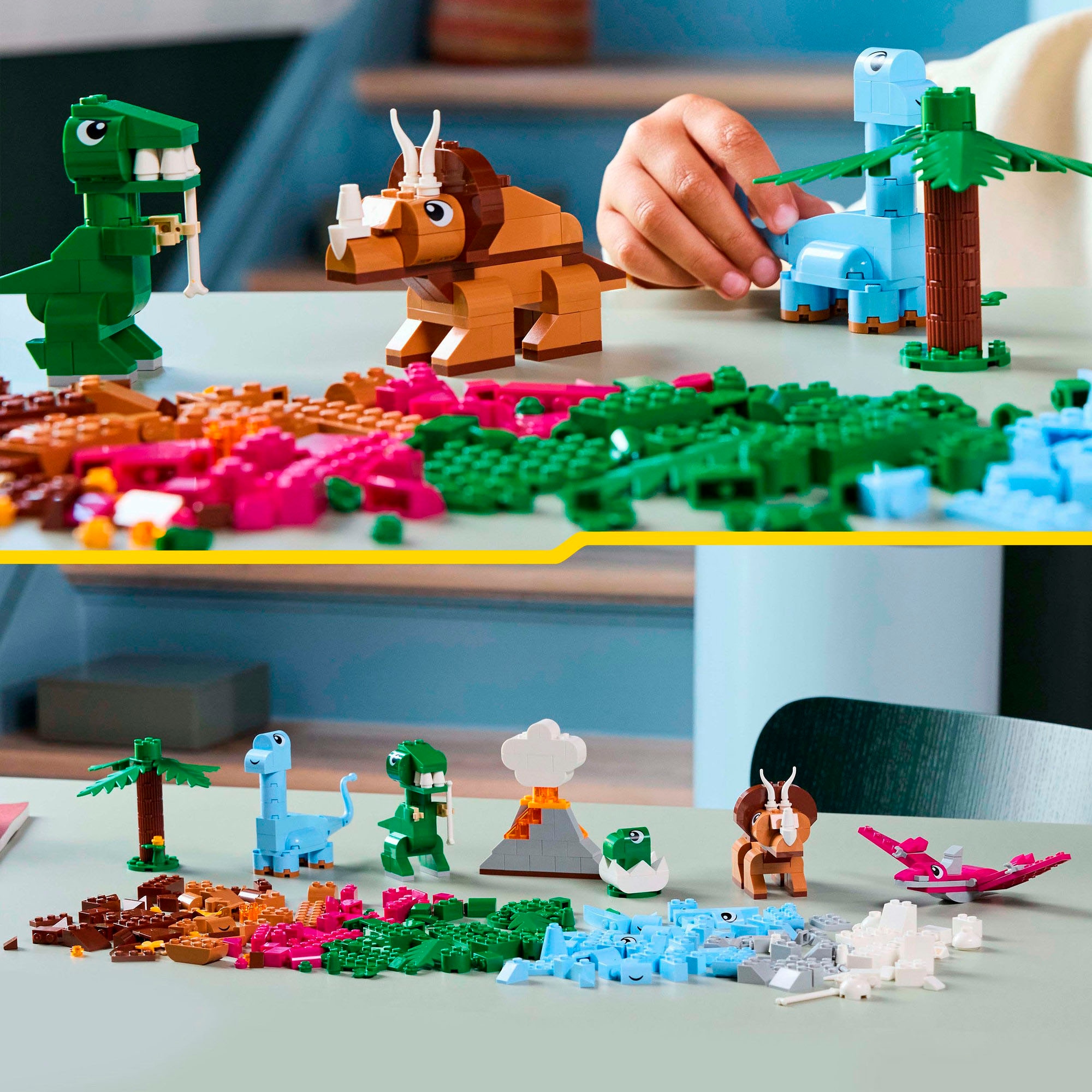 LEGO® Konstruktionsspielsteine »Kreative Dinosaurier (11041), LEGO Classic« Made in Europe