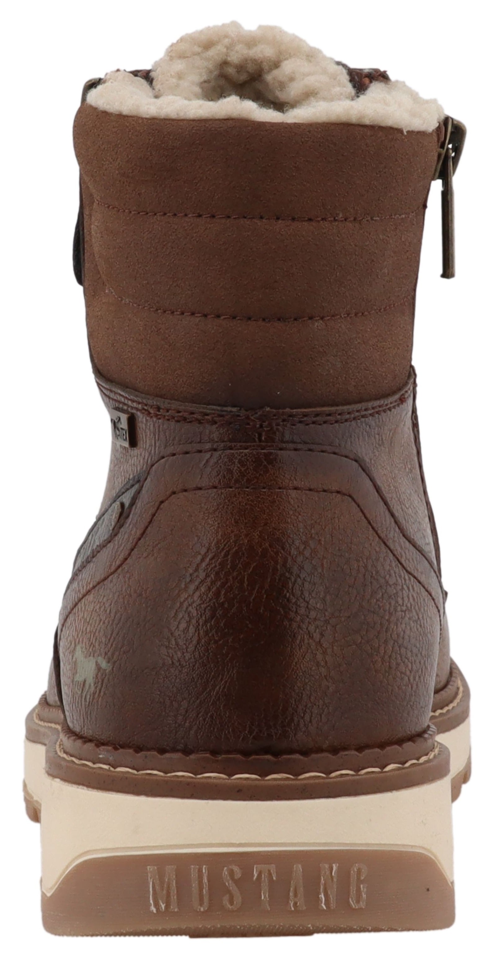 Mustang Shoes Winterstiefelette »Elio«  Schnürstiefel, Winterstiefel mit Warmfutter