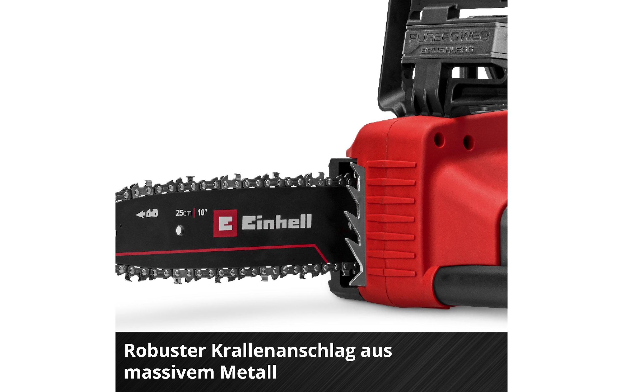 Einhell Tronçonneuse à batterie »Einhell GE-LC 18/25 Li BL-Solo Akku, bürstenlos, 25 cm«