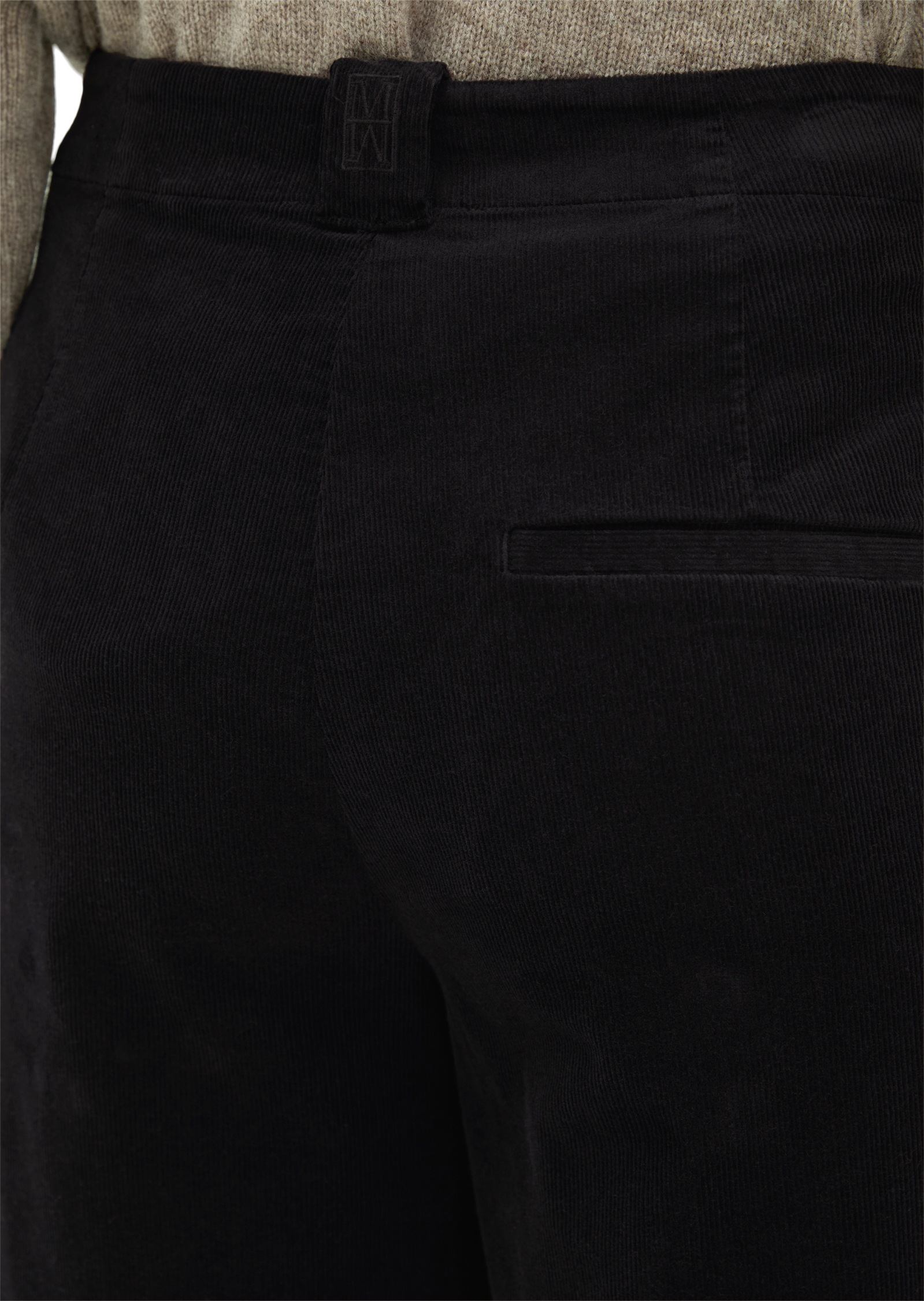 Marc O'Polo Samthose  Model Margo wide aus Organic Cotton-Stretch
