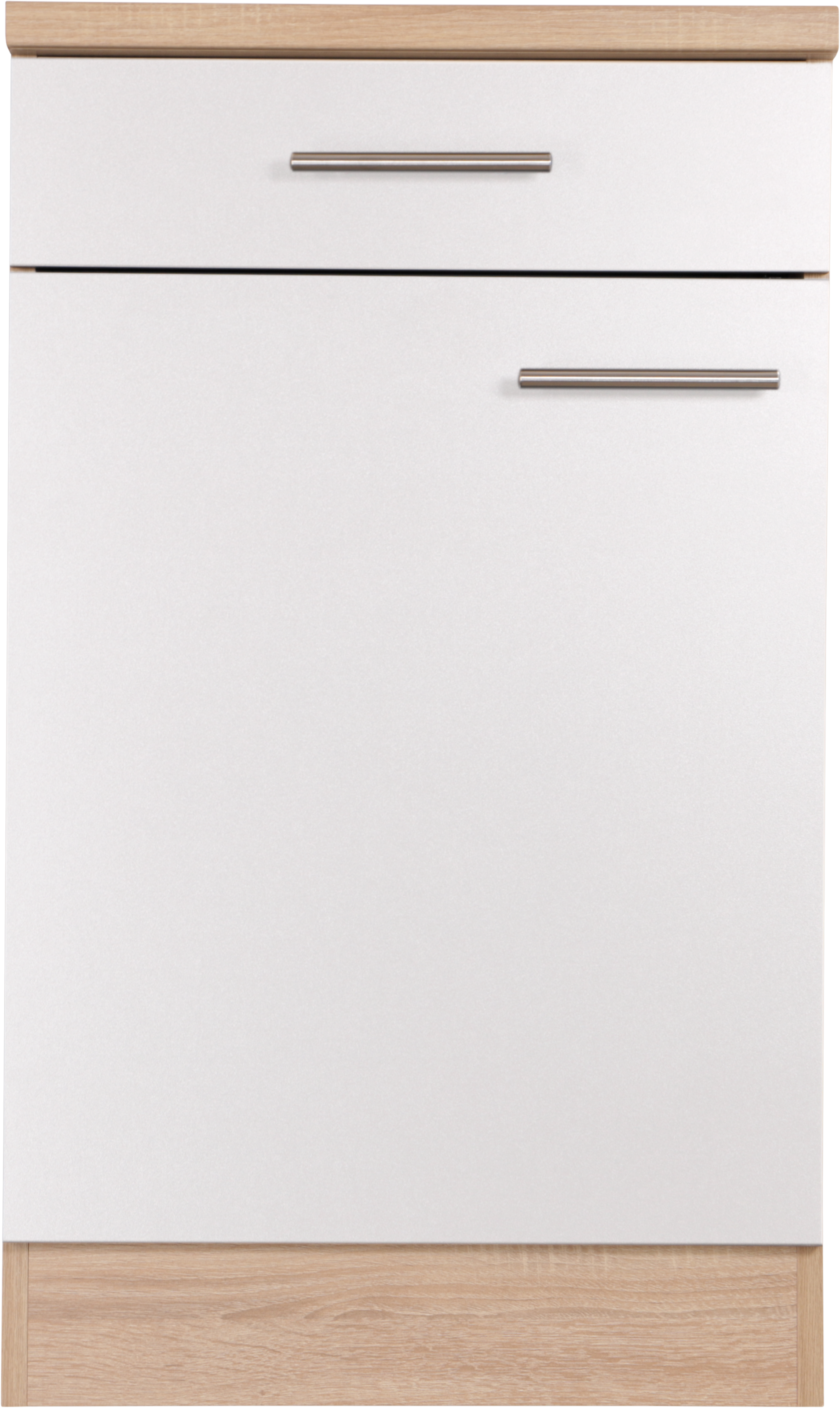 RESPEKTA Unterschrank »Merle« Breite 50 cm, Soft-Close, Griffe aus Metall, 85 cm Arbeitshöhe