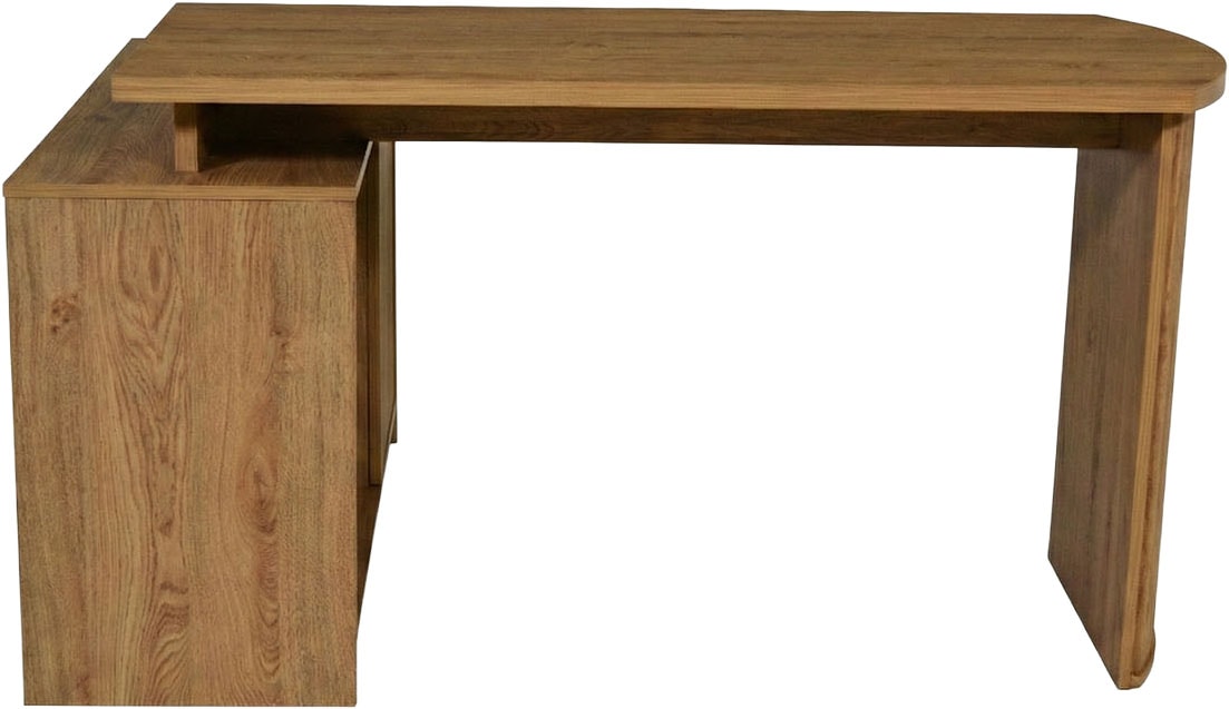 Jahnke Bureau d'angle »MOON C 14 E« Bureau d'angle, montage réversible, 2 compartiments, largeur : 140 cm