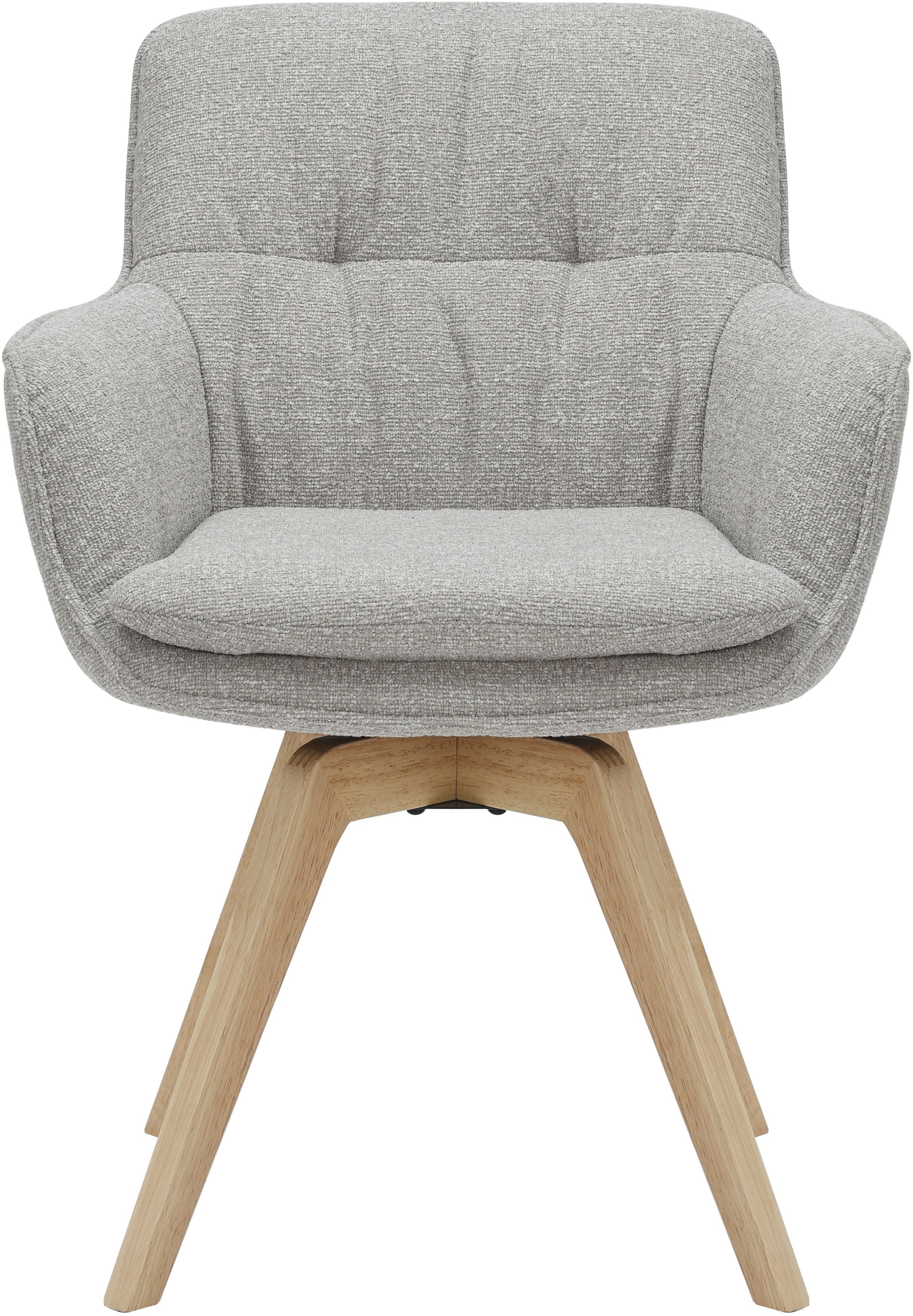 GOODproduct Esszimmerstuhl »Sigune« () 1 Stk.pflegeleichter Webstoff Bezug, massives Echtholzgestell