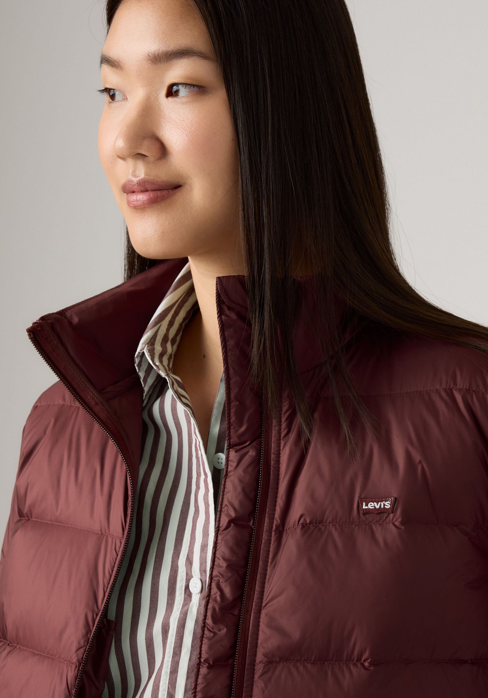 Levi's® Kurzjacke »WMS PACKABLE JACKE« ohne Kapuze mit Taschen