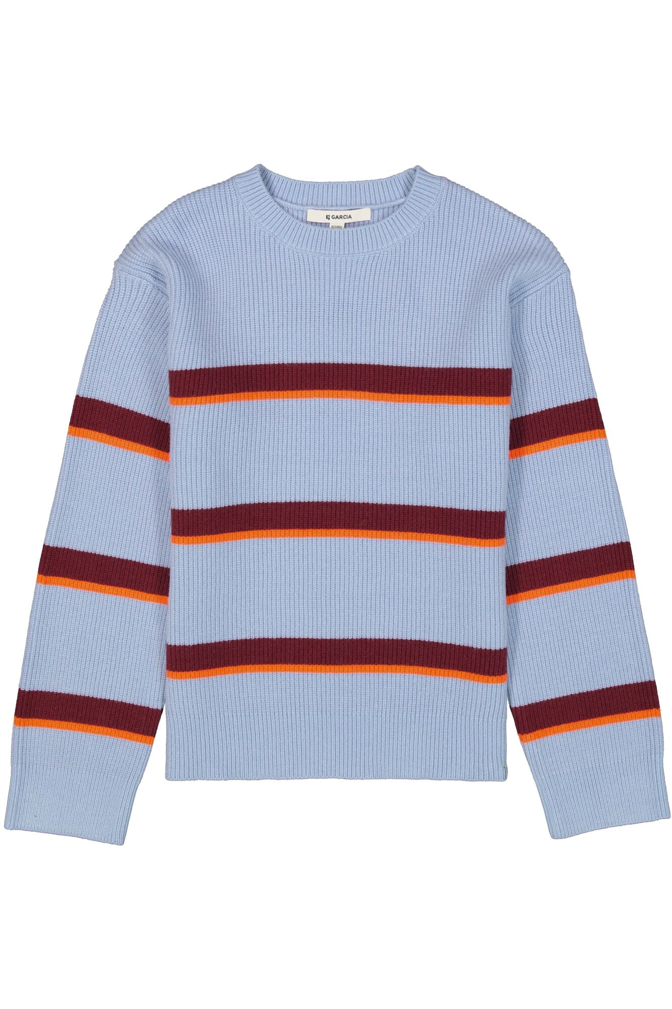 Garcia Rundhalspullover mit Streifen Muster for GIRLS