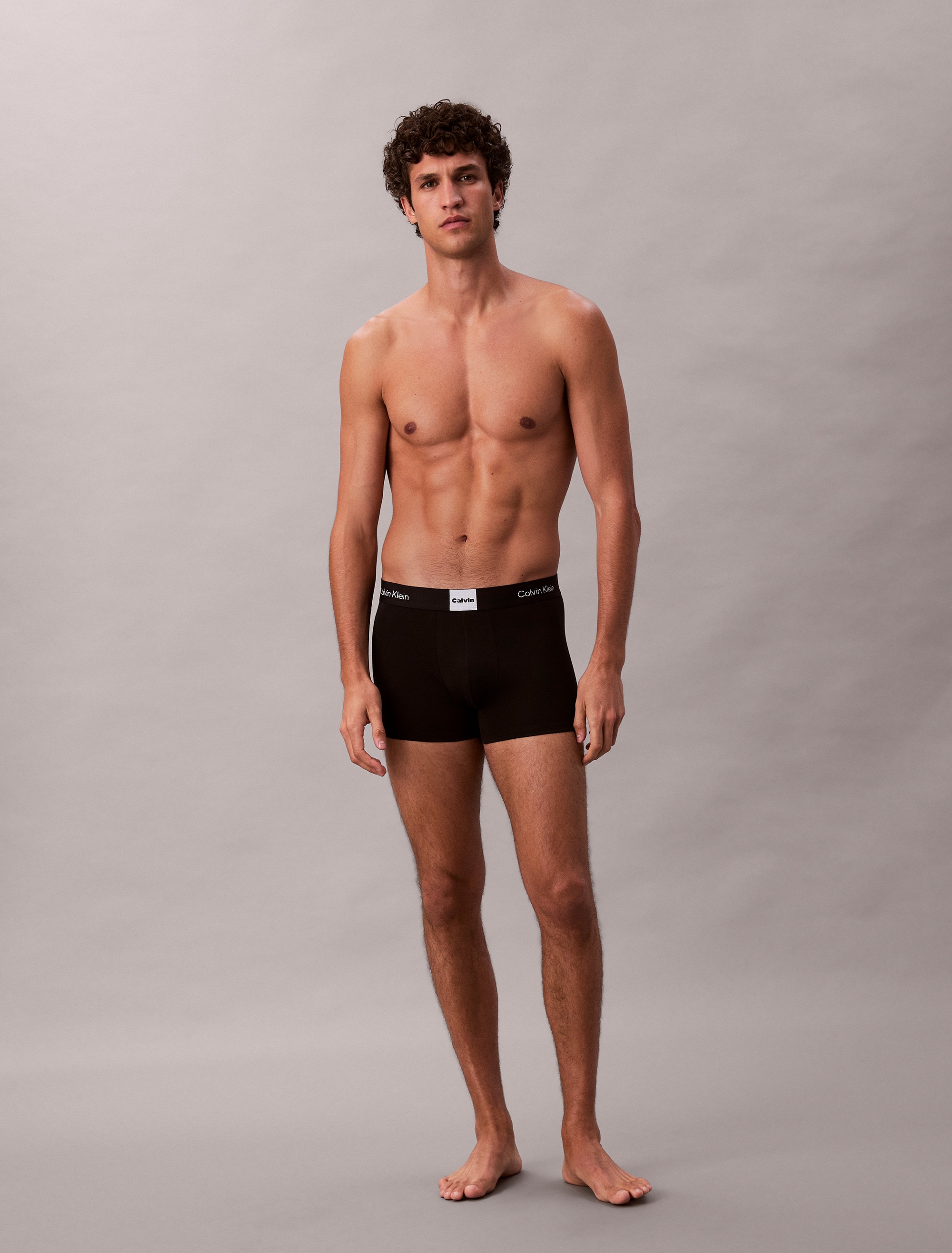 Calvin Klein Underwear Tronc »LOW RISE TRUNK 3PK« Packung, 3er-Pack, 3 cuis Mit elastischem Bund