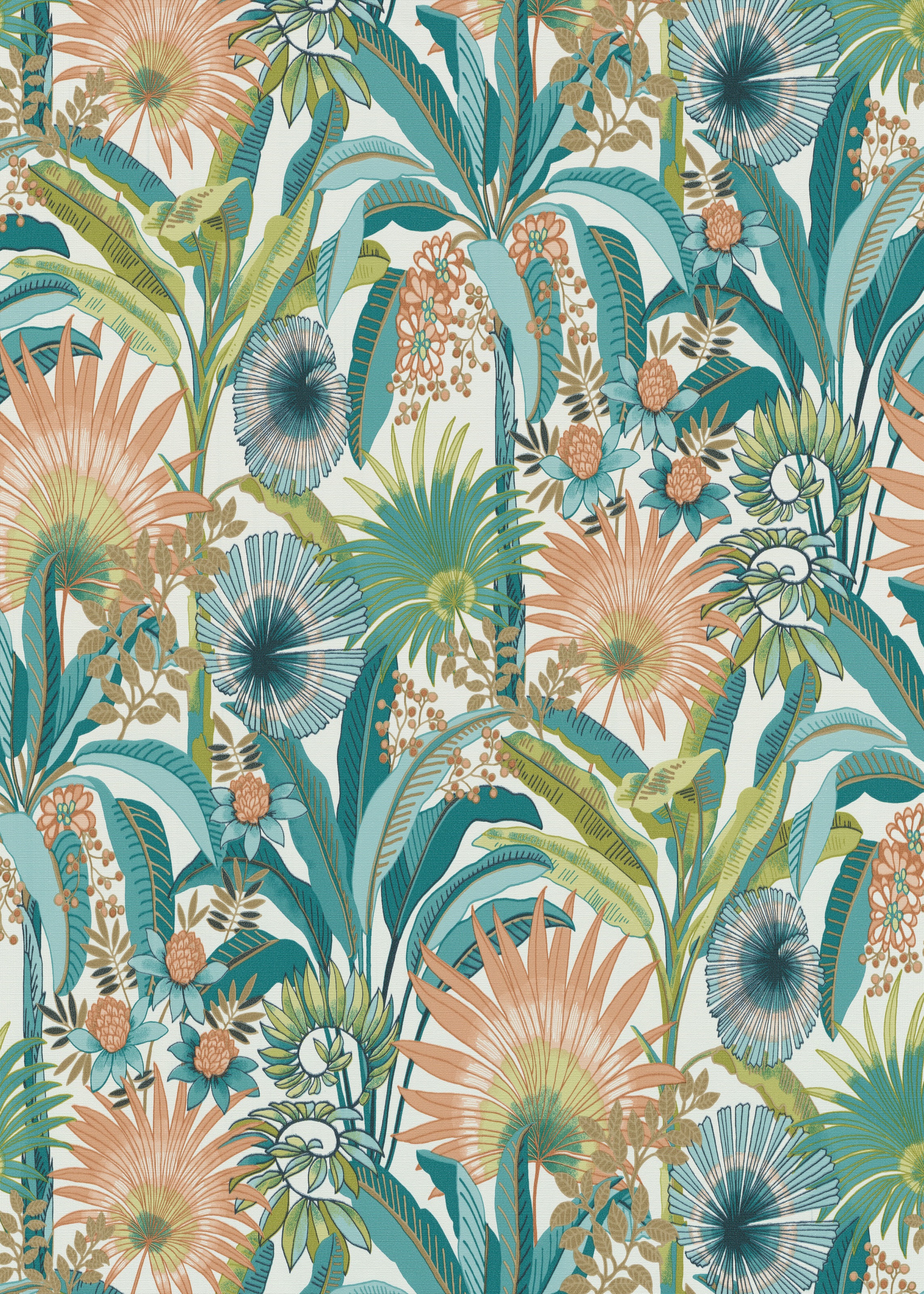 Erismann Vliestapete »Vliestapete Flower Power« geprägt Phthalate frei