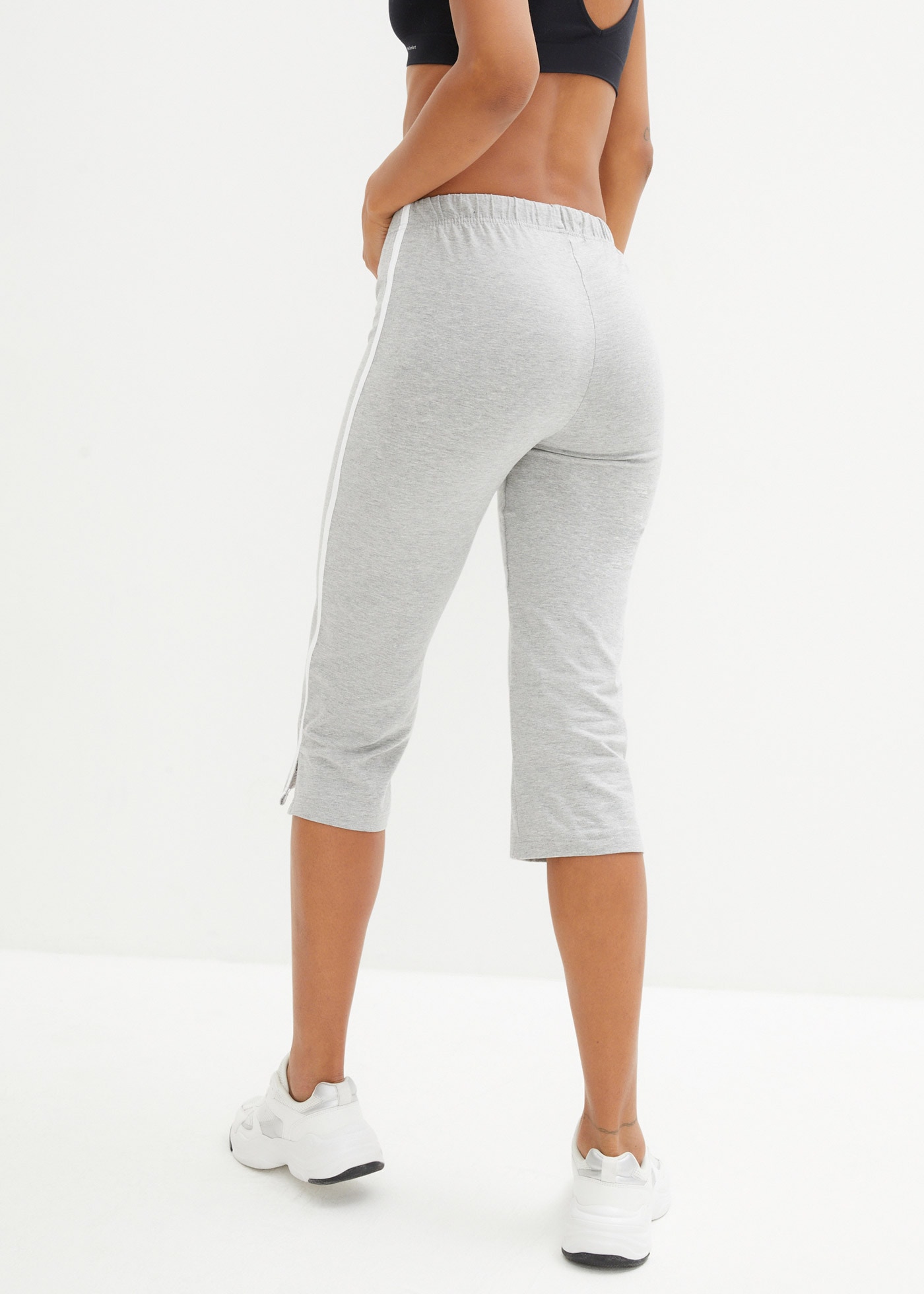 bonprix Pantalon de sport  Capri-Sporthose, skinny fit mit geradem Bein
