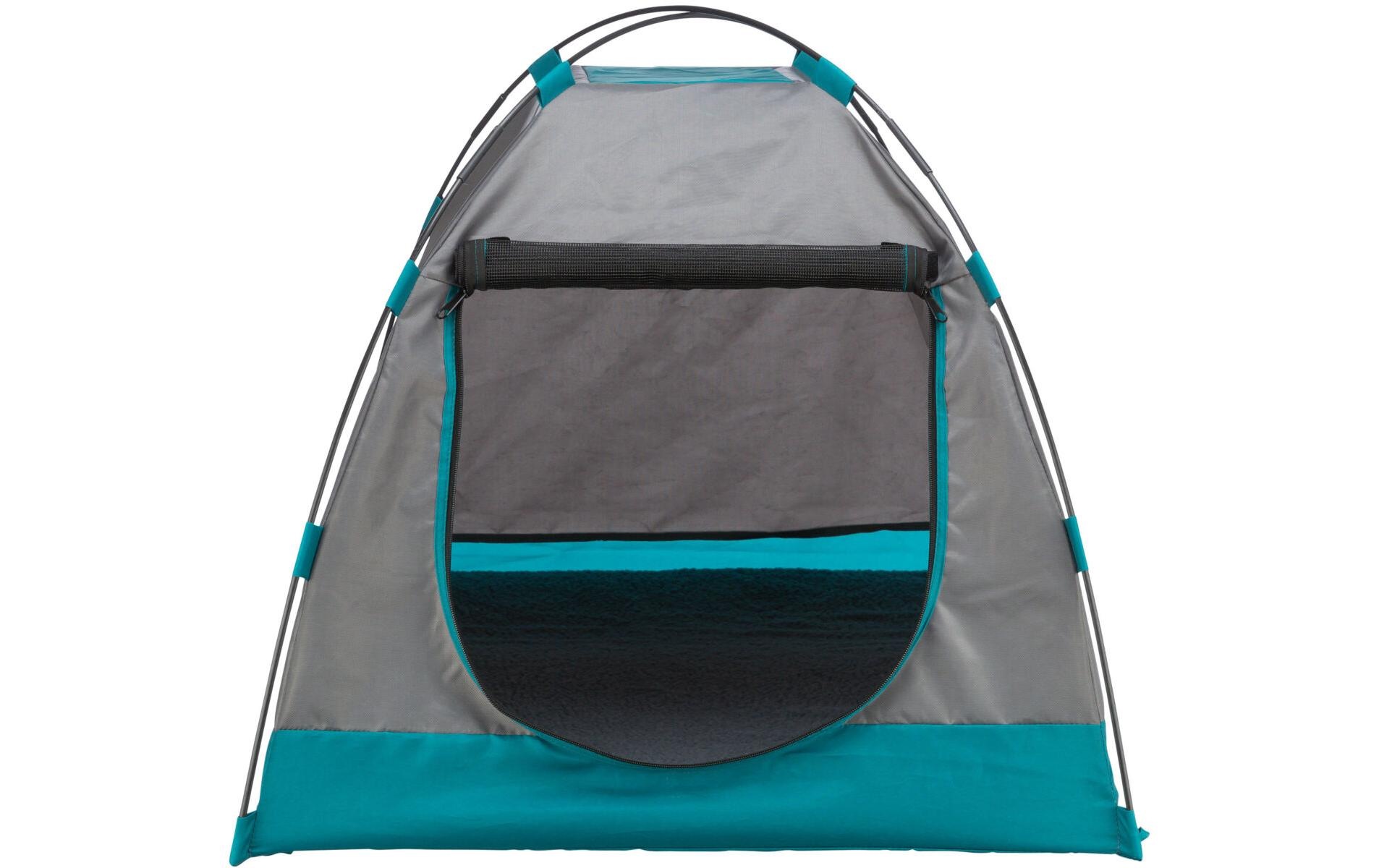 TRIXIE Tierhaus »für Hunde 80 × 63 × 65 cm Dunkelgrau/Petrol«