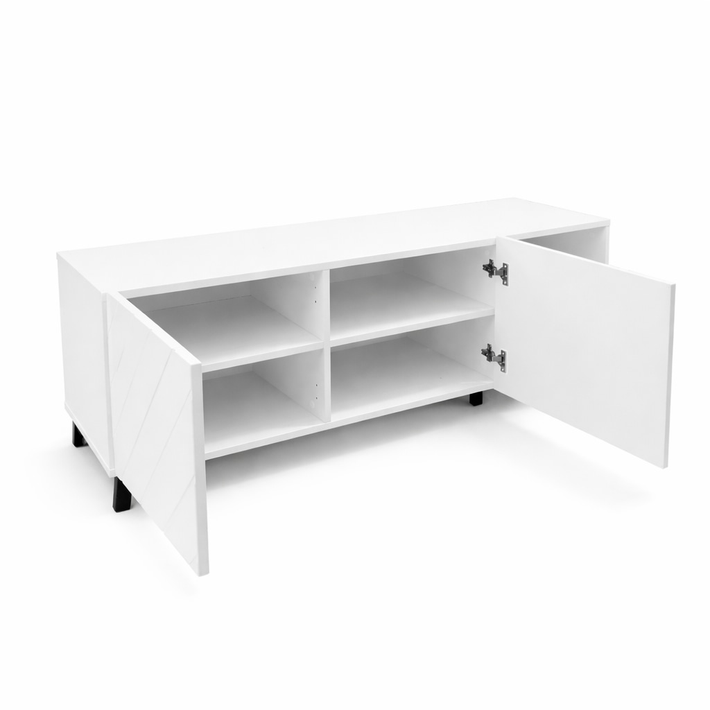 GOODproduct Lowboard »HOLLY 1.5, TV-Board, TV-Kommode, TV-Schrank, TV-Unterschrank, TV-Möbel« Modernes lackiertes Hochglanz TV-Board, grifflos, Breite 150 cm