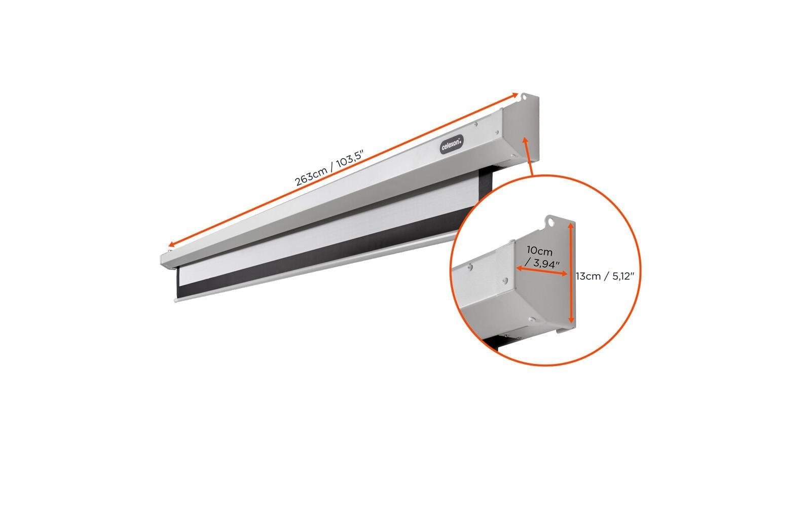 Celexon Motorleinwand »Eco 240x135cm«