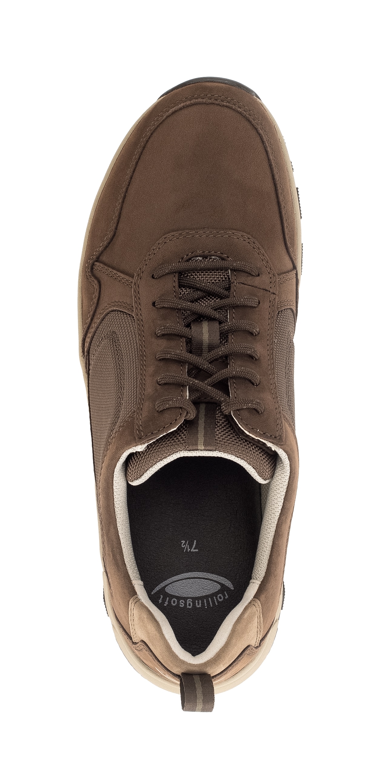 rollingsoft Sneakers  , chaussure de loisirs, chaussure basse, chaussure à lacets avec languette, largeur G