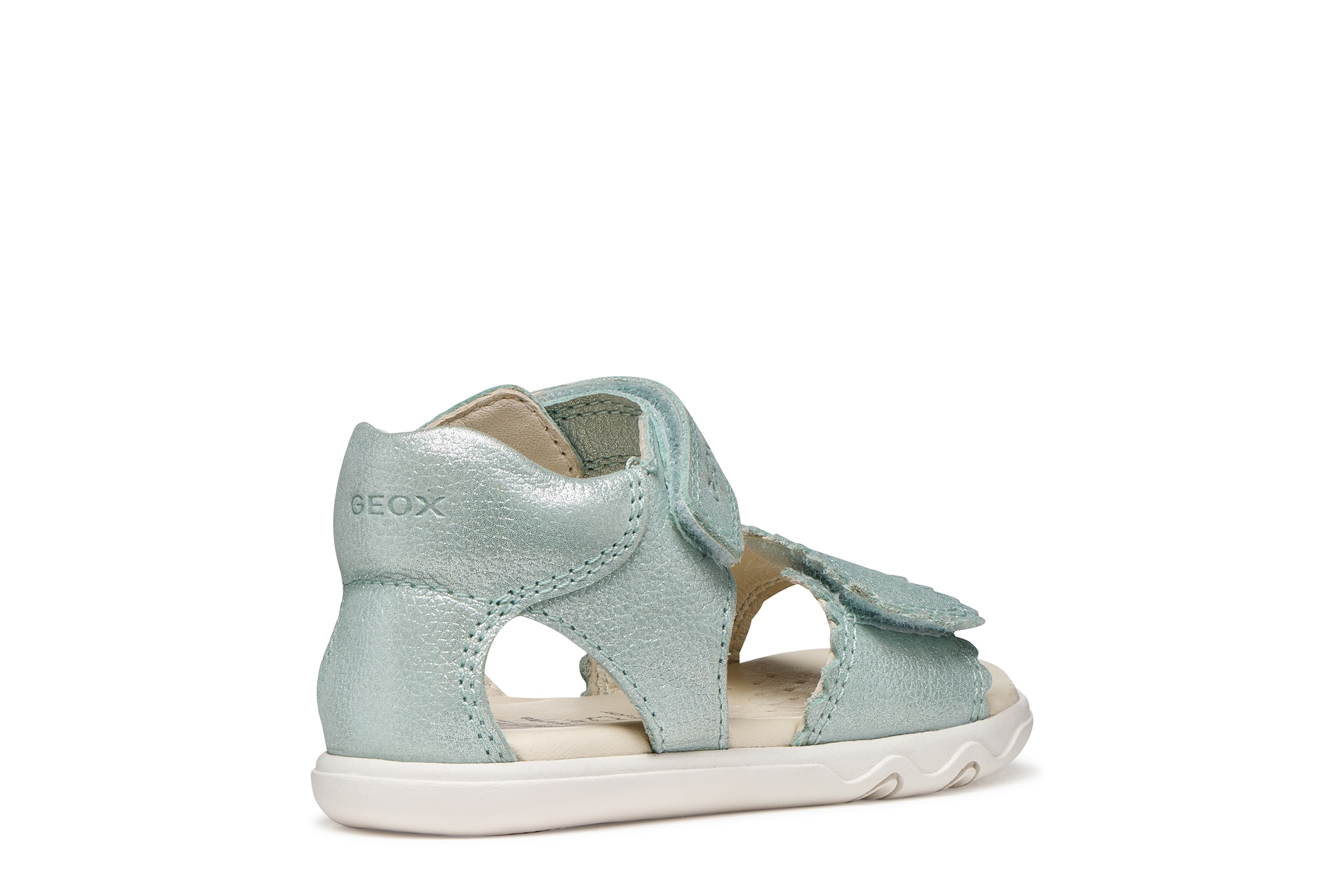 Geox Lauflernschuh »B SANDAL STEPPIEUP G«  Babyschuh mit Klettverschluss, Grössenschablone zum Download