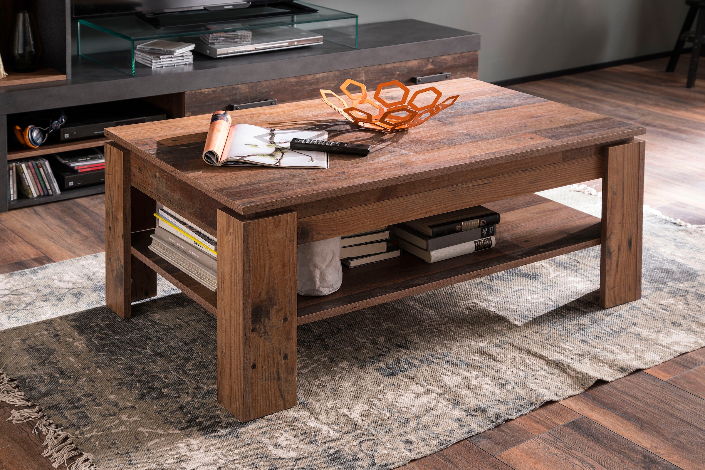 Home affaire Table basse »Tanum« Couchtisch mit 1 offenem Fach - (B/T/H) 110/65/47 cm