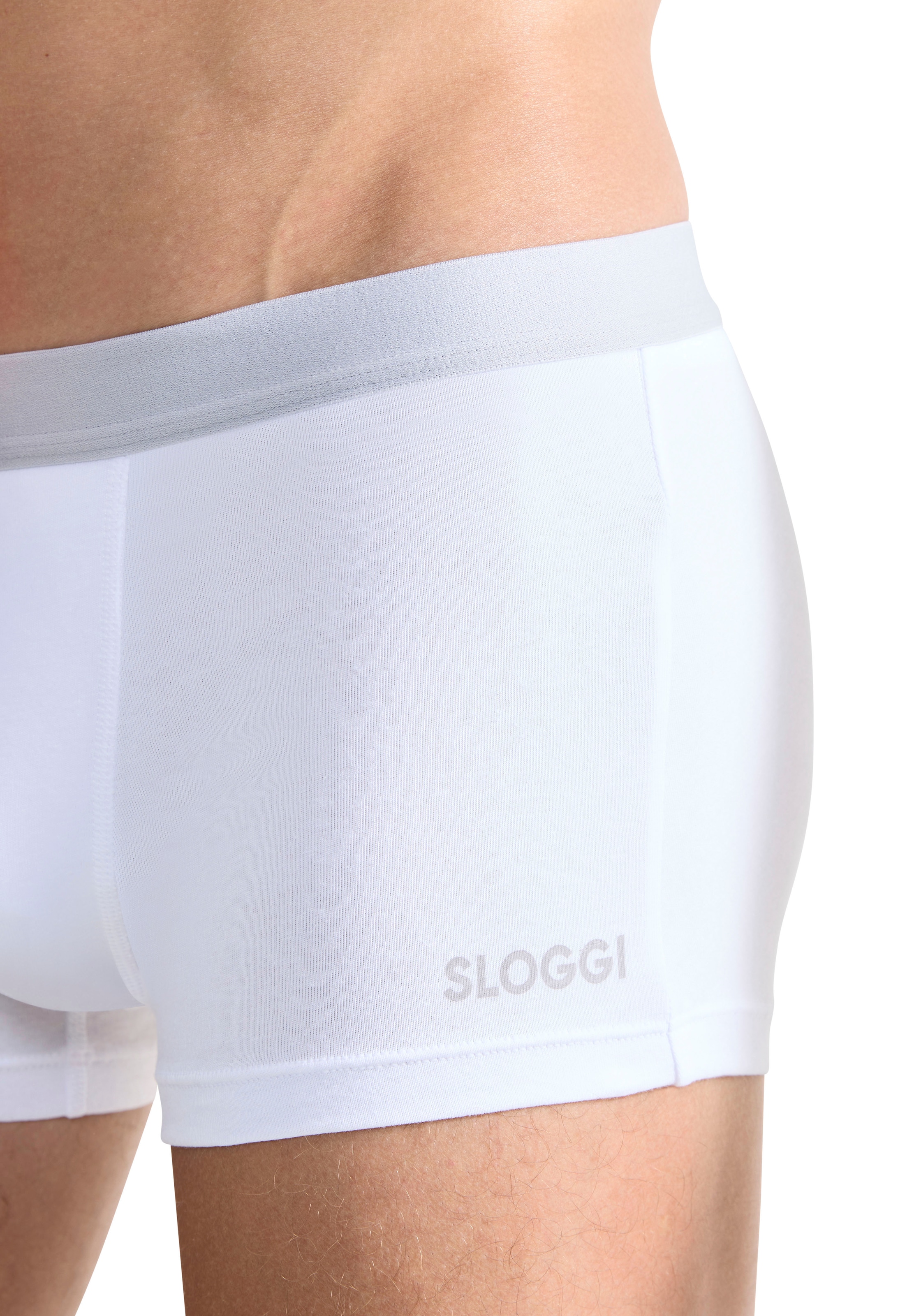 sloggi Hipster »Men GO ABC 2.0« Spar-Packung, 6er Pack, 6 cuis tlg., weich, Baumwollmix, elastischer Logobund, Baisc, ohne Eingriff