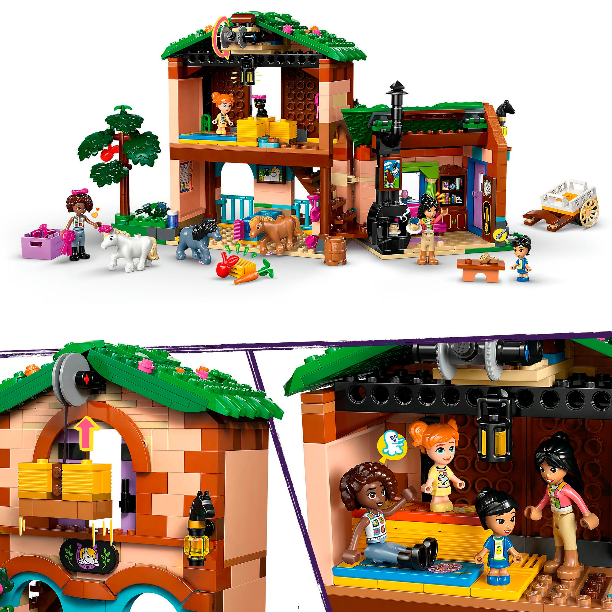 LEGO® Pions de construction »Ponyhof & Stall (42654), LEGO Friends« Made in Europe