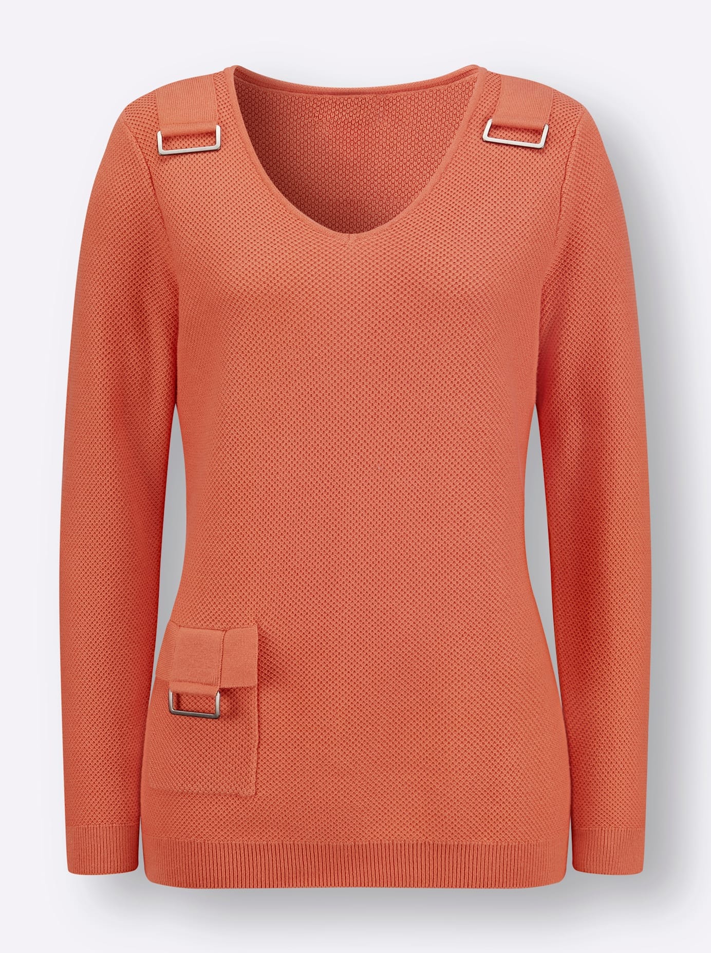 Casual Looks Pull col V »Pullover«