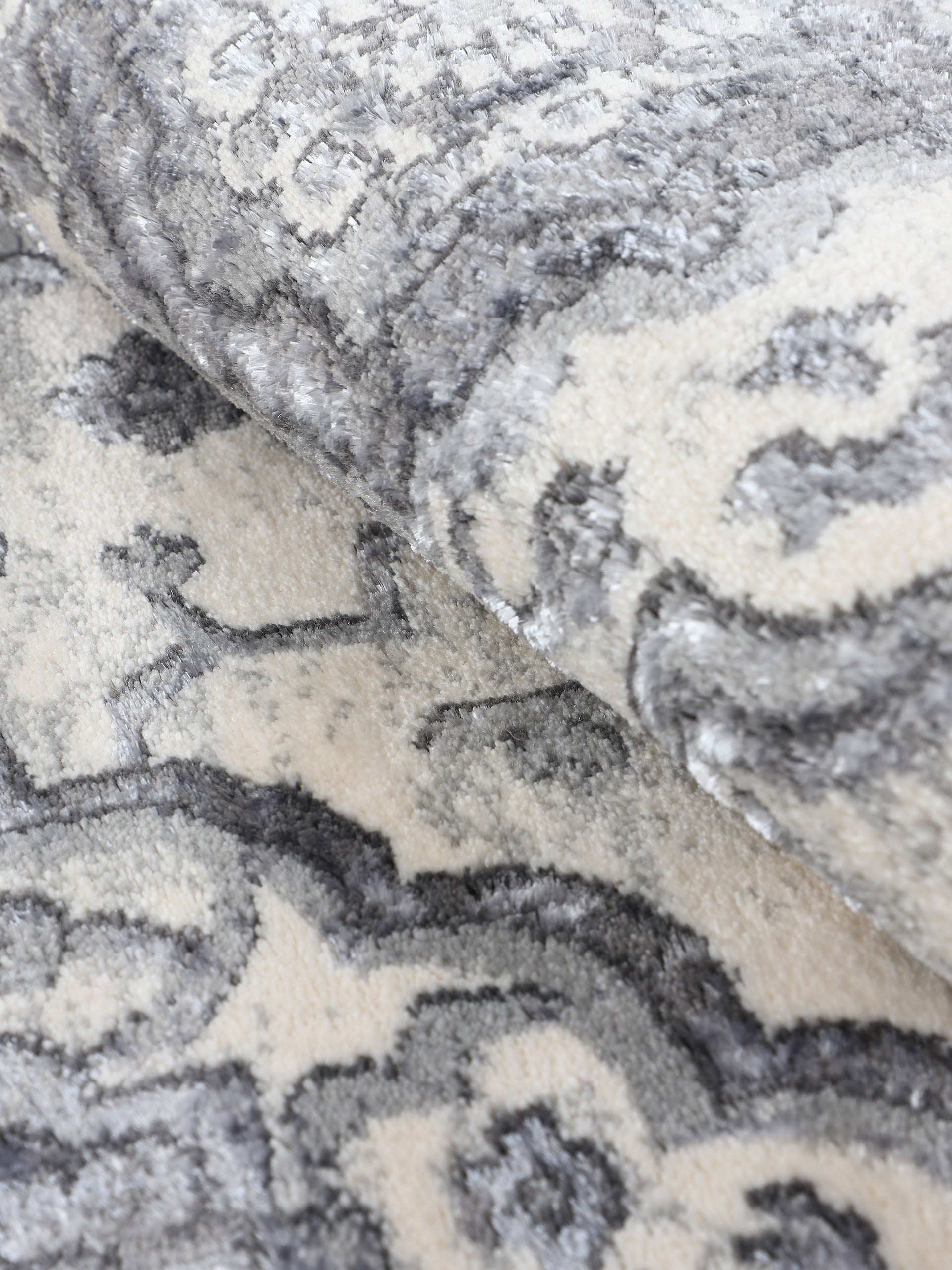 carpetfine Tapis »Holy« Rectangulaire 8 mm Höhe Vintage-Seiden-Optik, Wohnzimmer