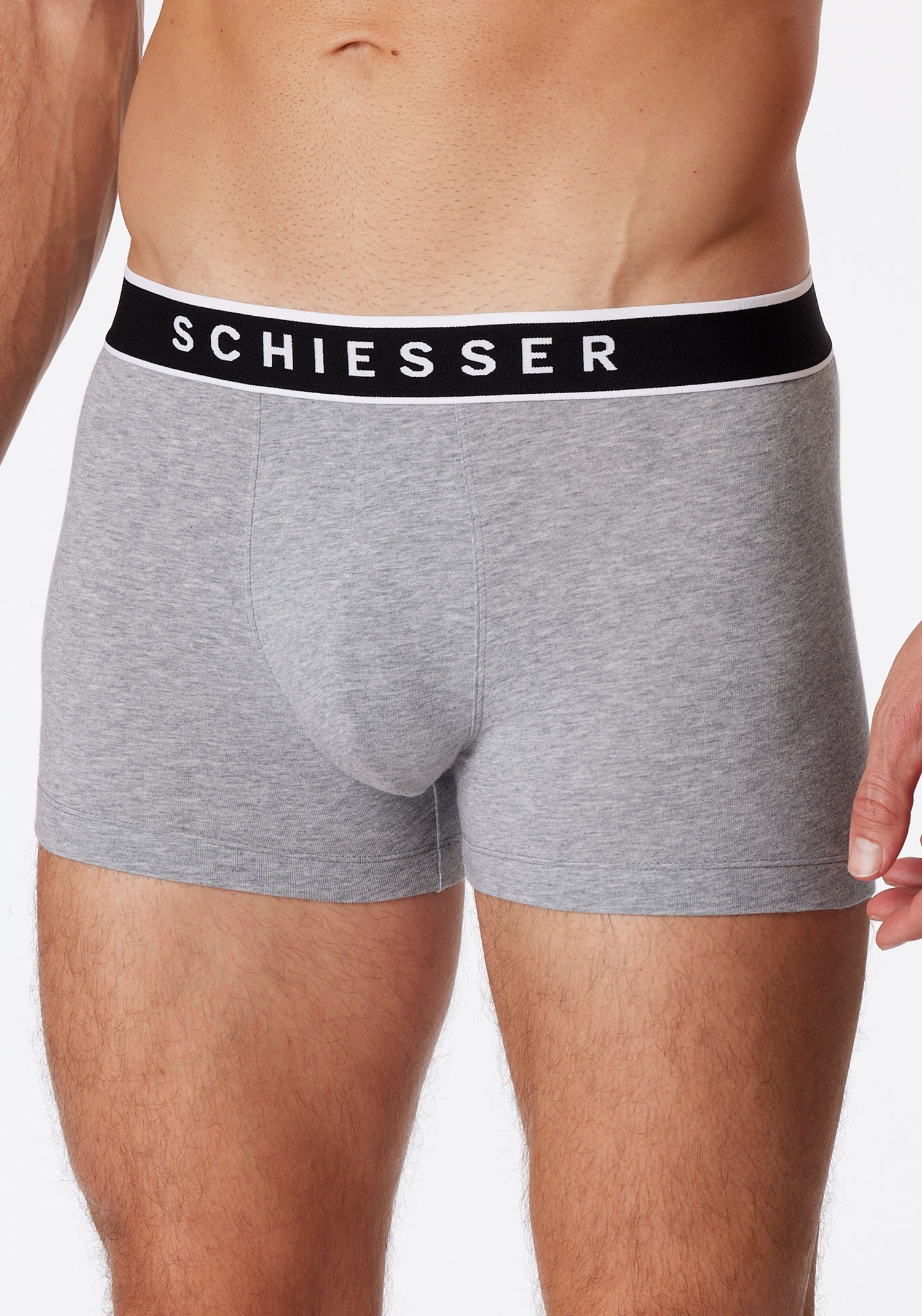 Schiesser Boxer »95/5« pack de 3,  avec ceinture élastique sportive en tissu tissé