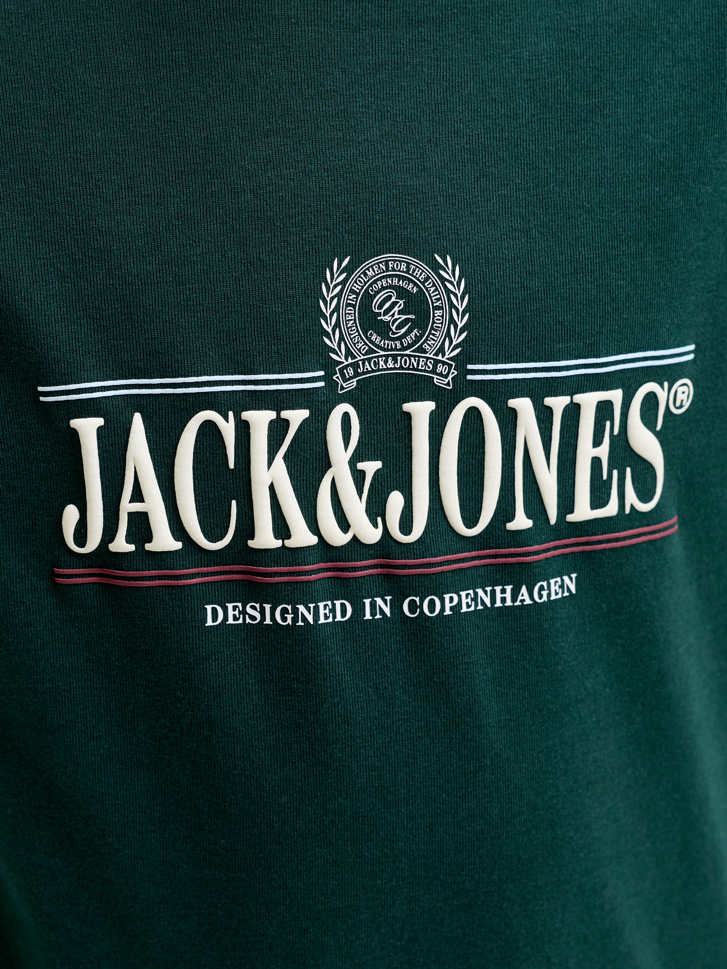 Jack & Jones Junior Langarmshirt »JORFREDERIKSBERG GRAPHIC BOX TEE LS JNR« Baumwolle, regular fit