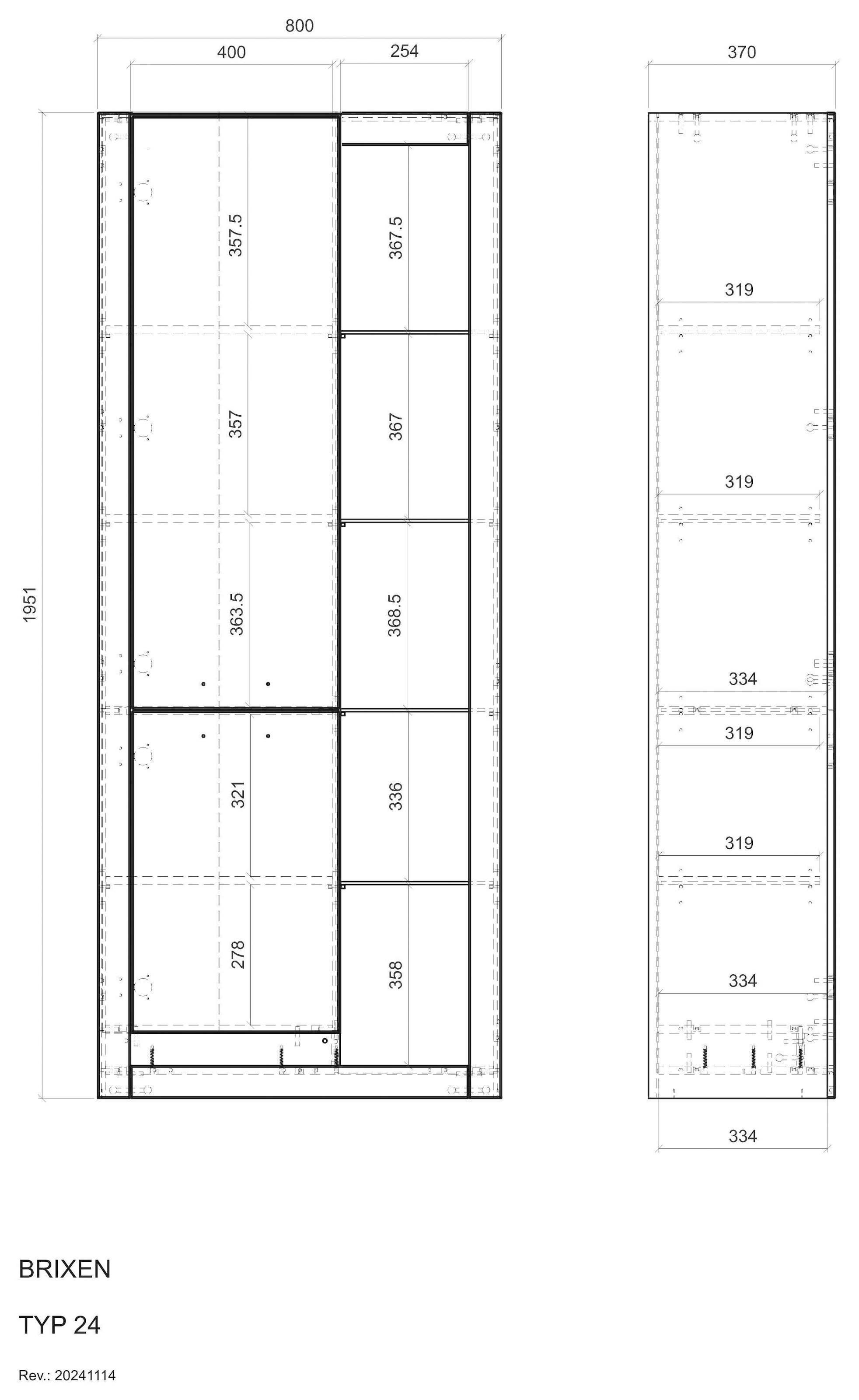 Home affaire Vitrines »Brixen, Vitrinenschrank in Eiche Dekor, moderne Standvitrine« Metallgriffe, ausreichend Stauraum, vielseitig einsetzbar, 80 cm breit