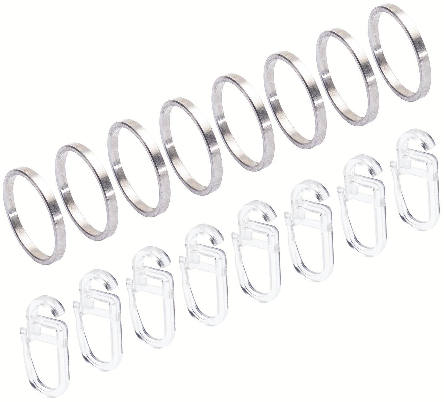 Liedeco Tringle à rideaux »Stil Thisted« Ø 16 mm 1 course-läufig Fixmass 1-läufig im Fixmass Ø 16 mm