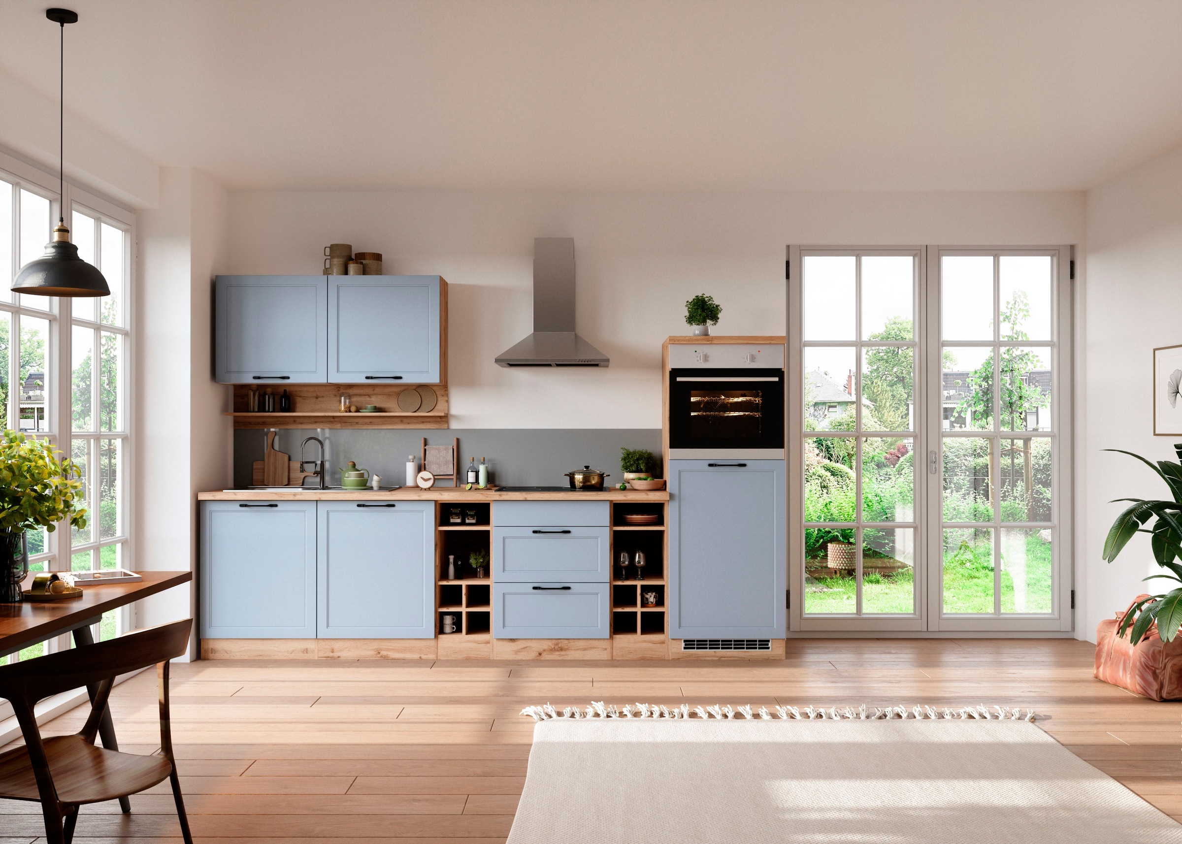 KOCHSTATION Armoire d'encastrement pour four »KS-Lana« largeur 60 cm