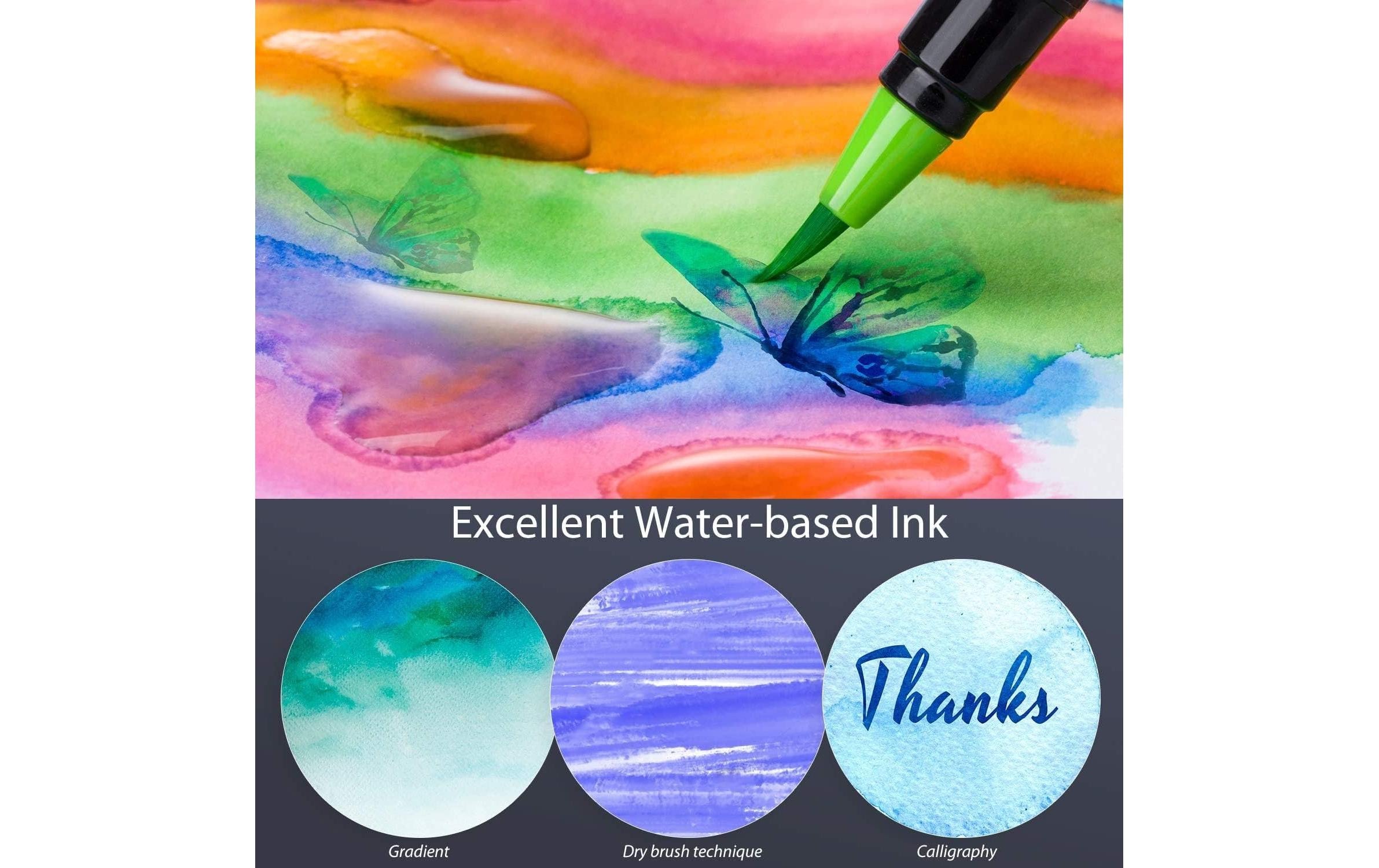   Aquarellstifte »Ohuhu Fineliner (24 Stk.) 24 Stück«