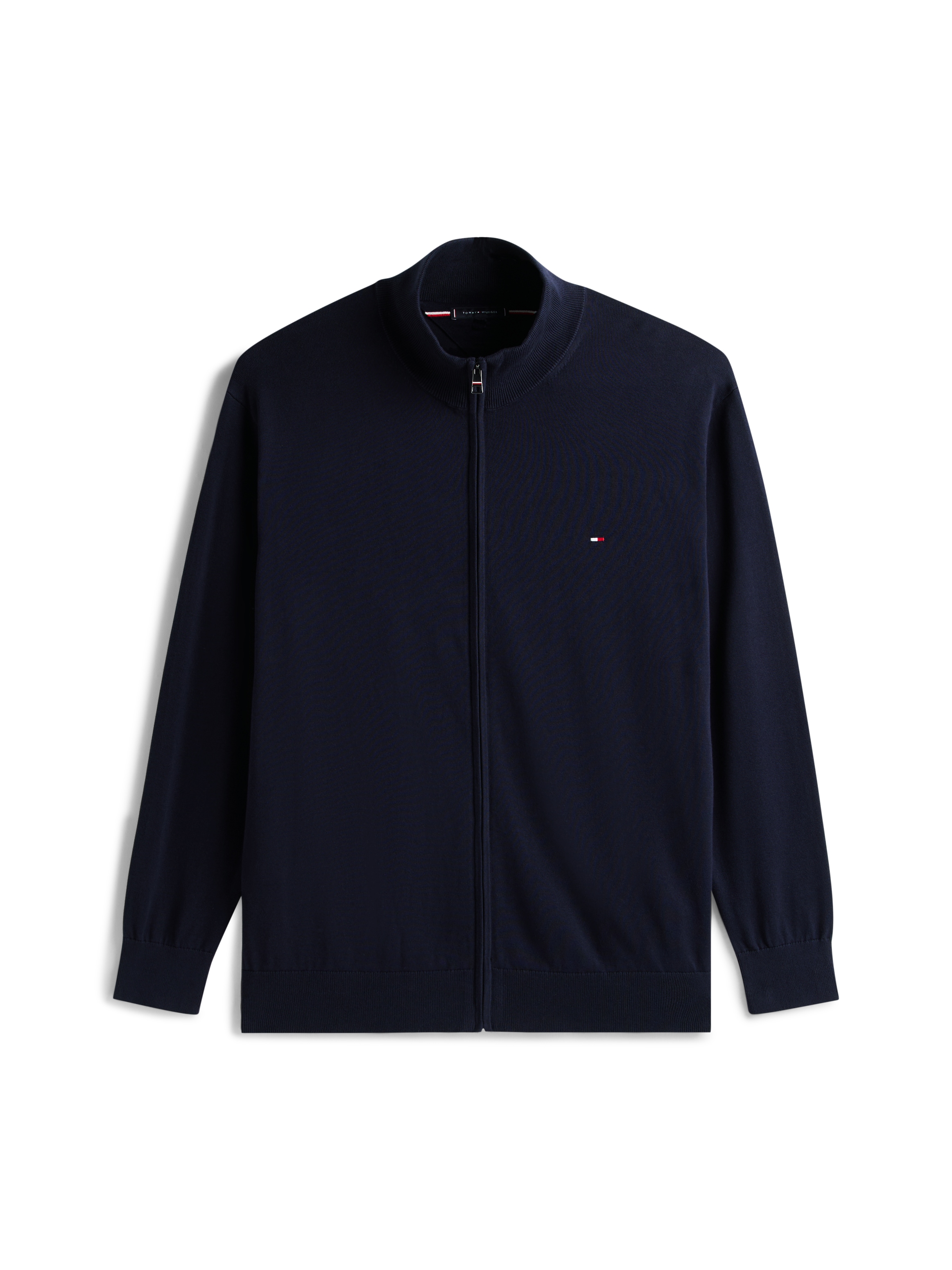 Tommy Hilfiger Big & Tall Veste en tricot »BT-ESSENTIAL COTTON ZIP THRU-B« grandes tailles