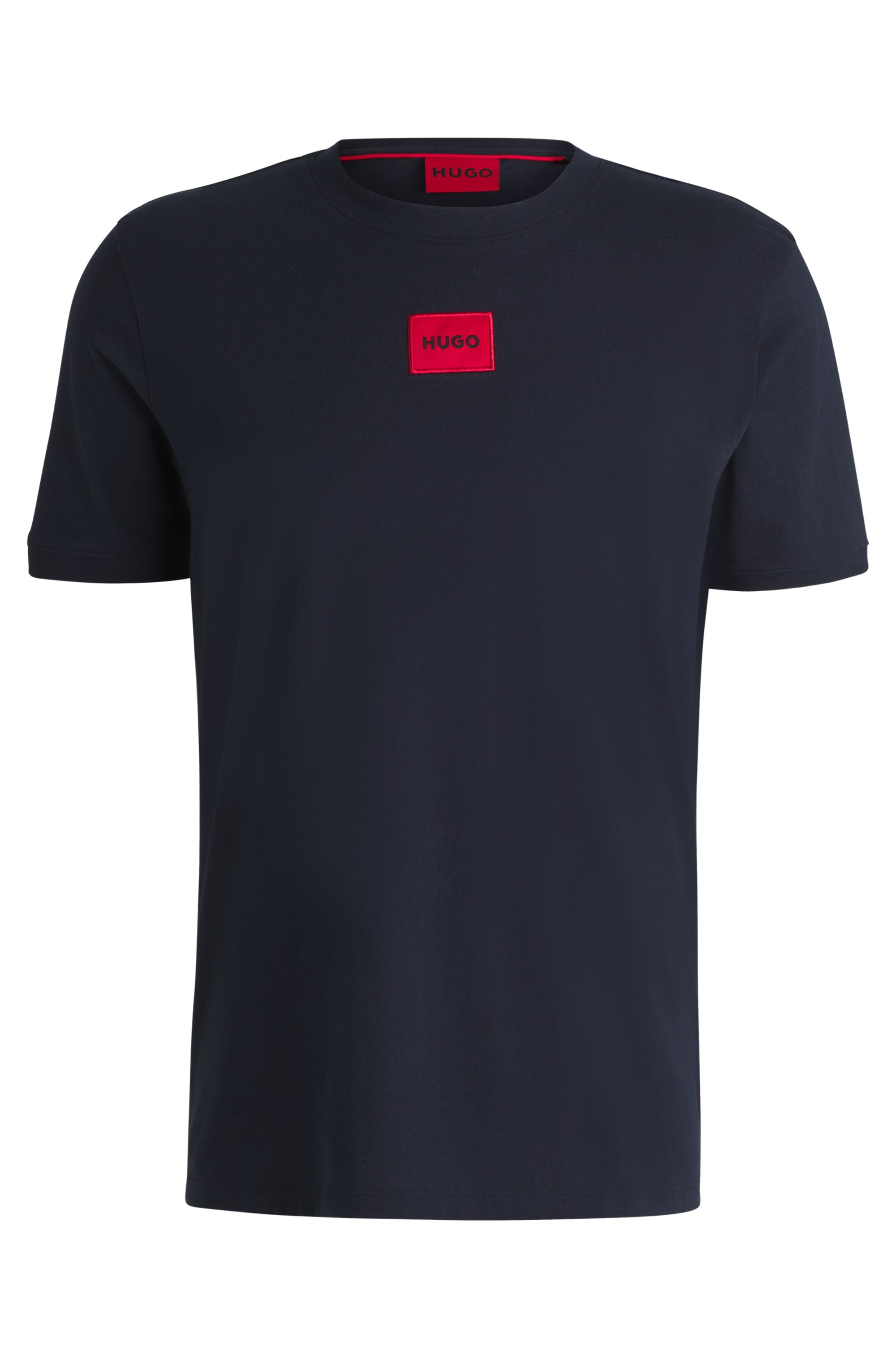 HUGO T-shirt »Diragolino« Rundhalsausschnitt, Regular Fit, Logo-Label