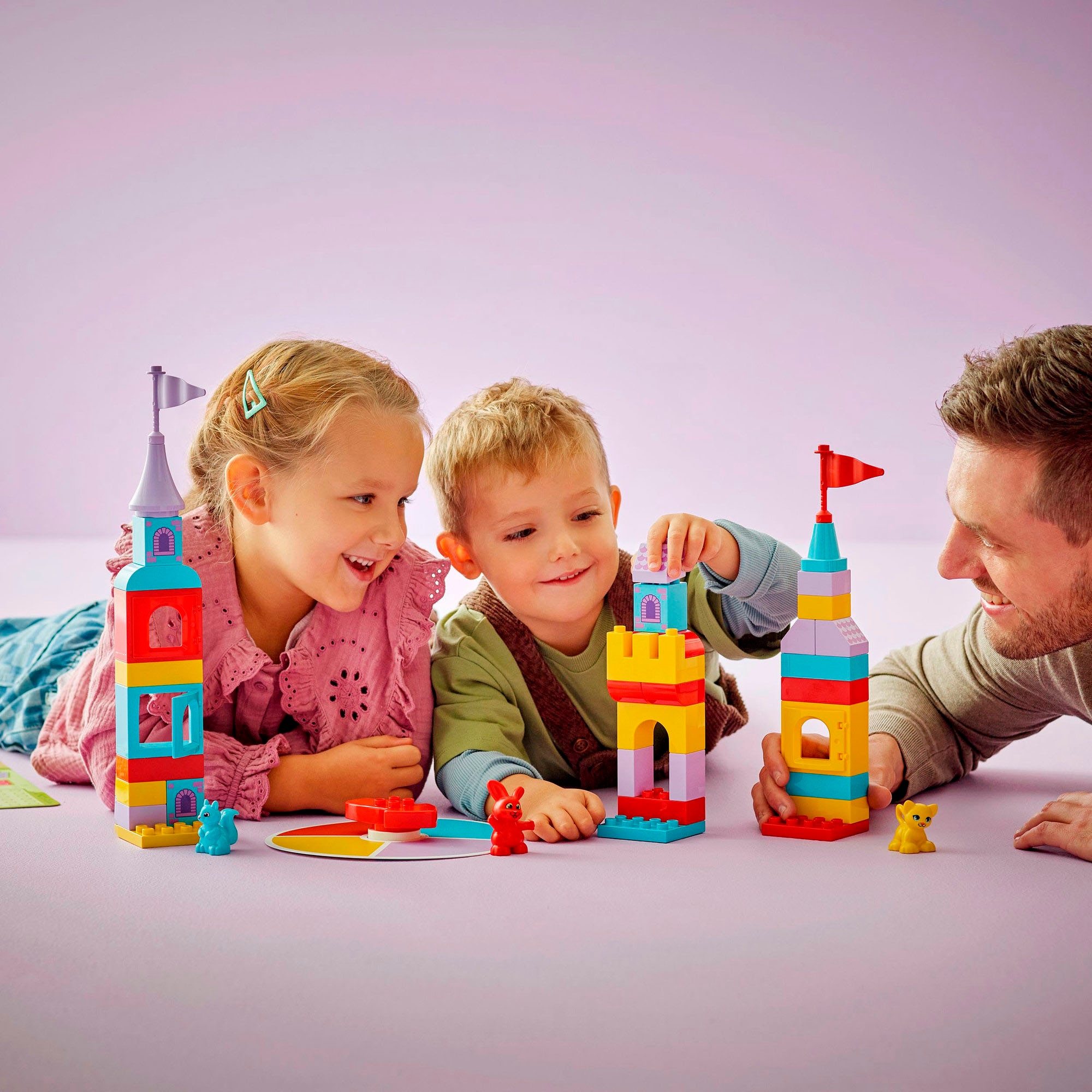 LEGO® Pions de construction »Hopsys Burgspiel (10450), LEGO DUPLO Town« Made in Europe