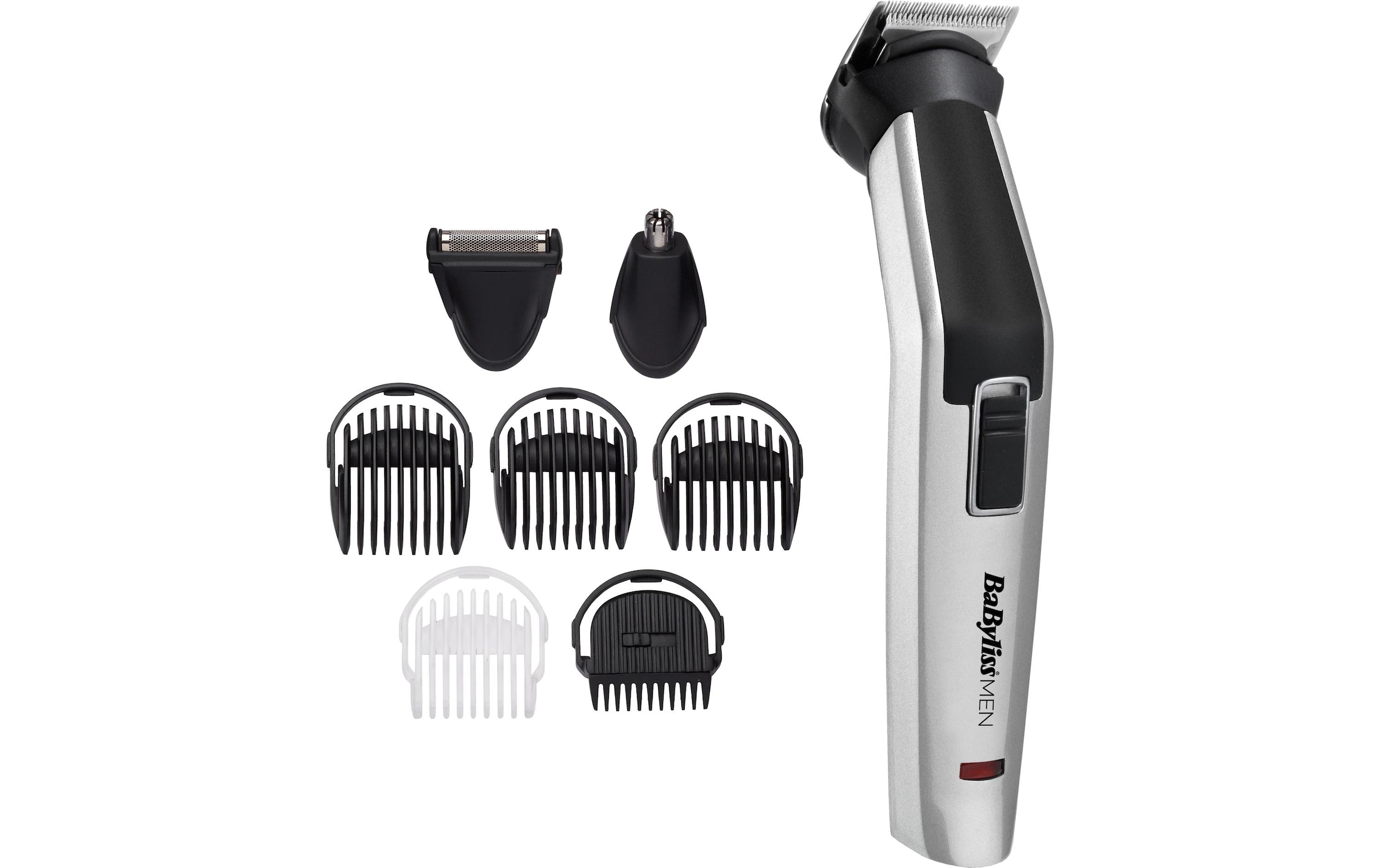 BaByliss Trimmer multifonctionnel »MT726E MEN« 8 Aufsätze 8in1 Titanium Multigrooming Set für Gesicht&Körper
