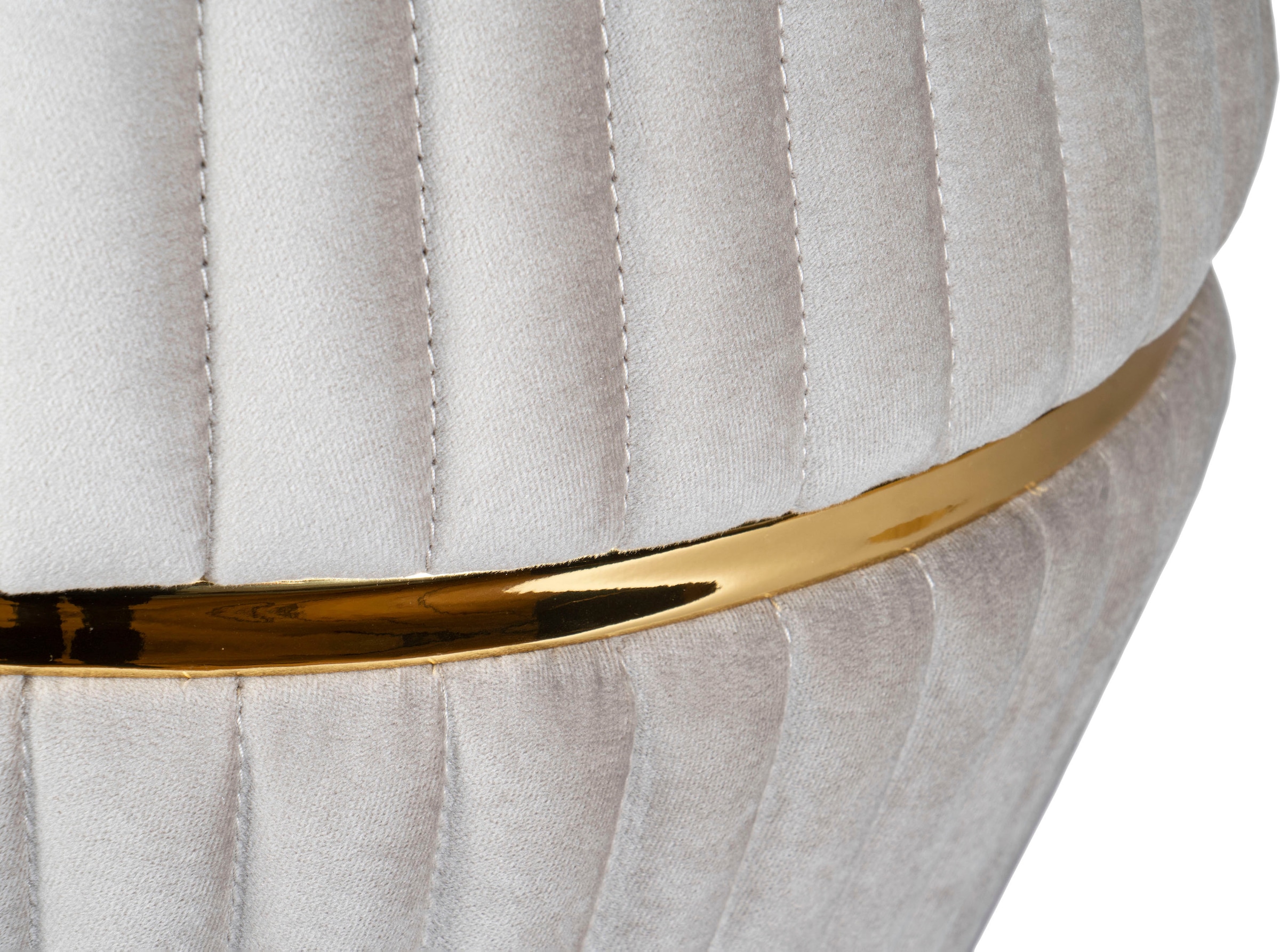 Kayoom Sitzhocker »Hocker Doric, trendiger Look, ästhetische Farbgebung, schöne Steppung« 1 Stk. tlg. komfortabel, hochqualitativ, pflegeleicht, in vielen Räumen zuhause