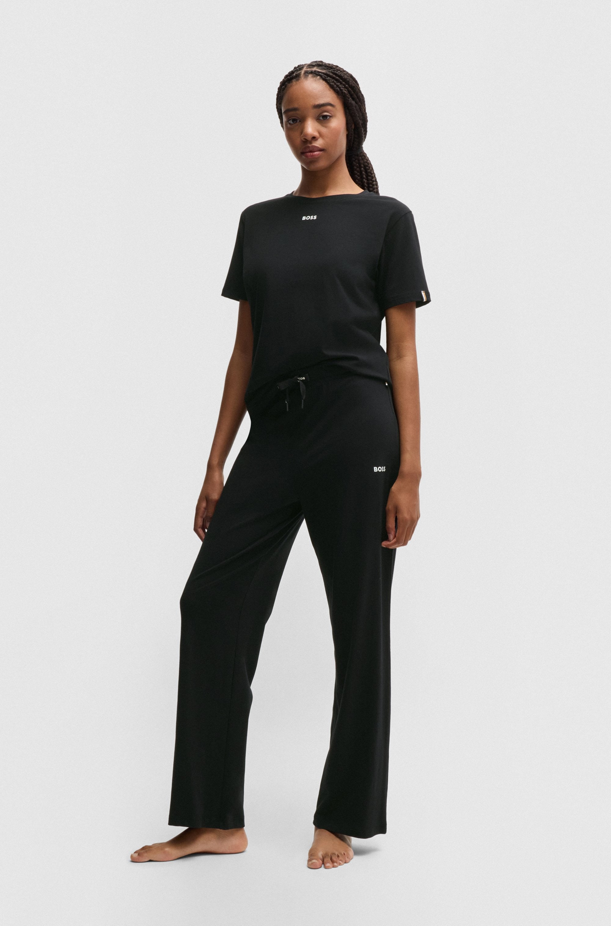 BOSS Pyjamahose »CI Pants«  mit BOSS Logoschriftzug