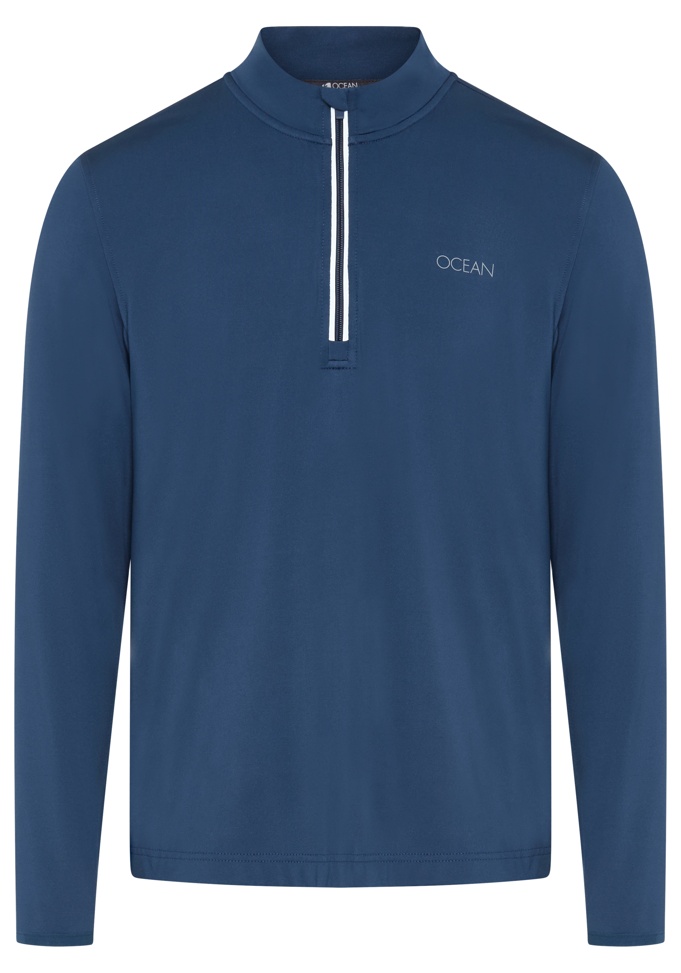 Ocean Sportswear Funktionsshirt »atmungsaktiv , quick dry« schmale Passform, Langarm, mit Reissverschluss am Ausschnitt