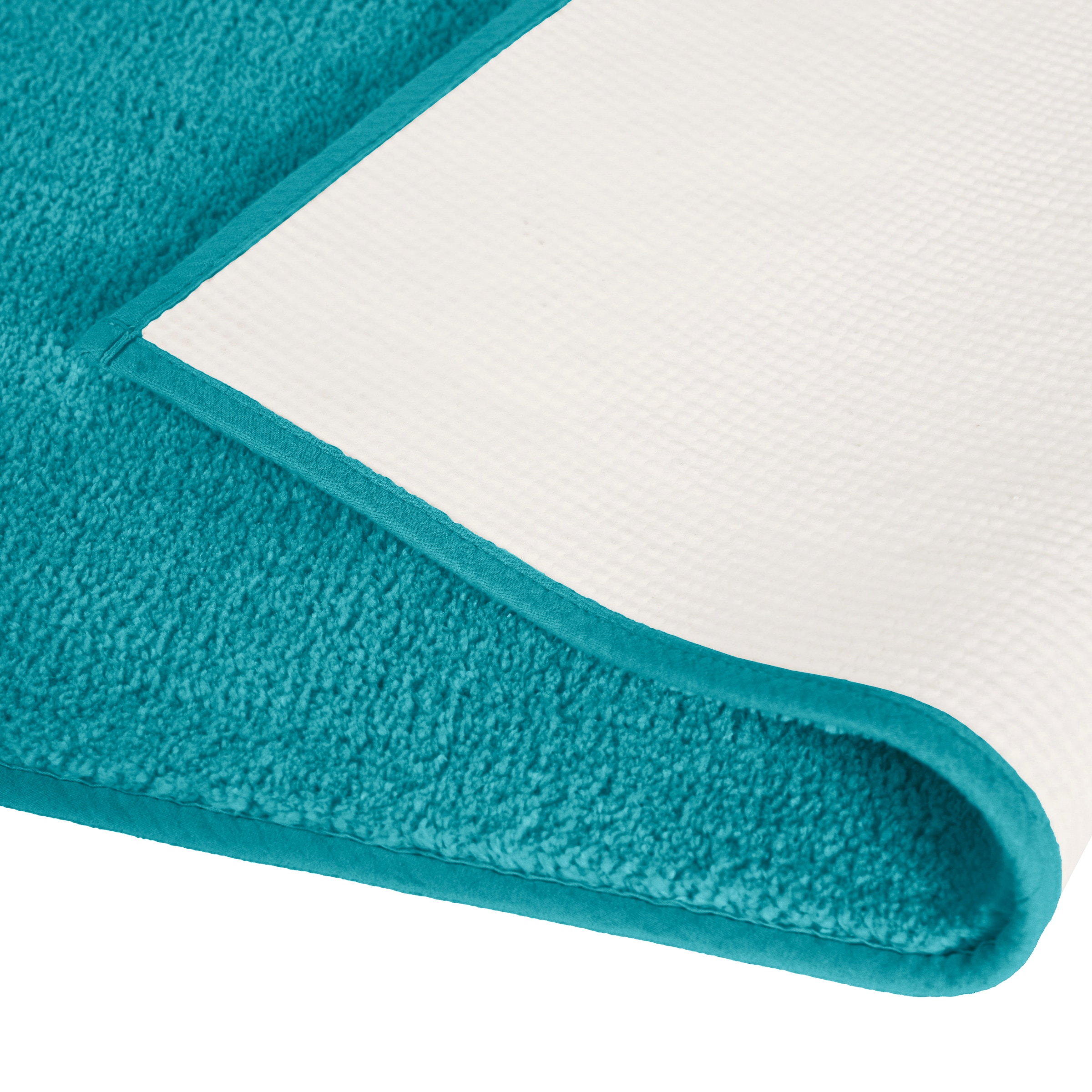 my home Badematte »Vanessa, Badvorleger, Badezimmer Teppich« Höhe 10 mm rutschhemmend beschichtet fussbodenheizungsgeeignet | schnell trocknend | strapazierfähig Badteppich, weiche Haptik, unifarben