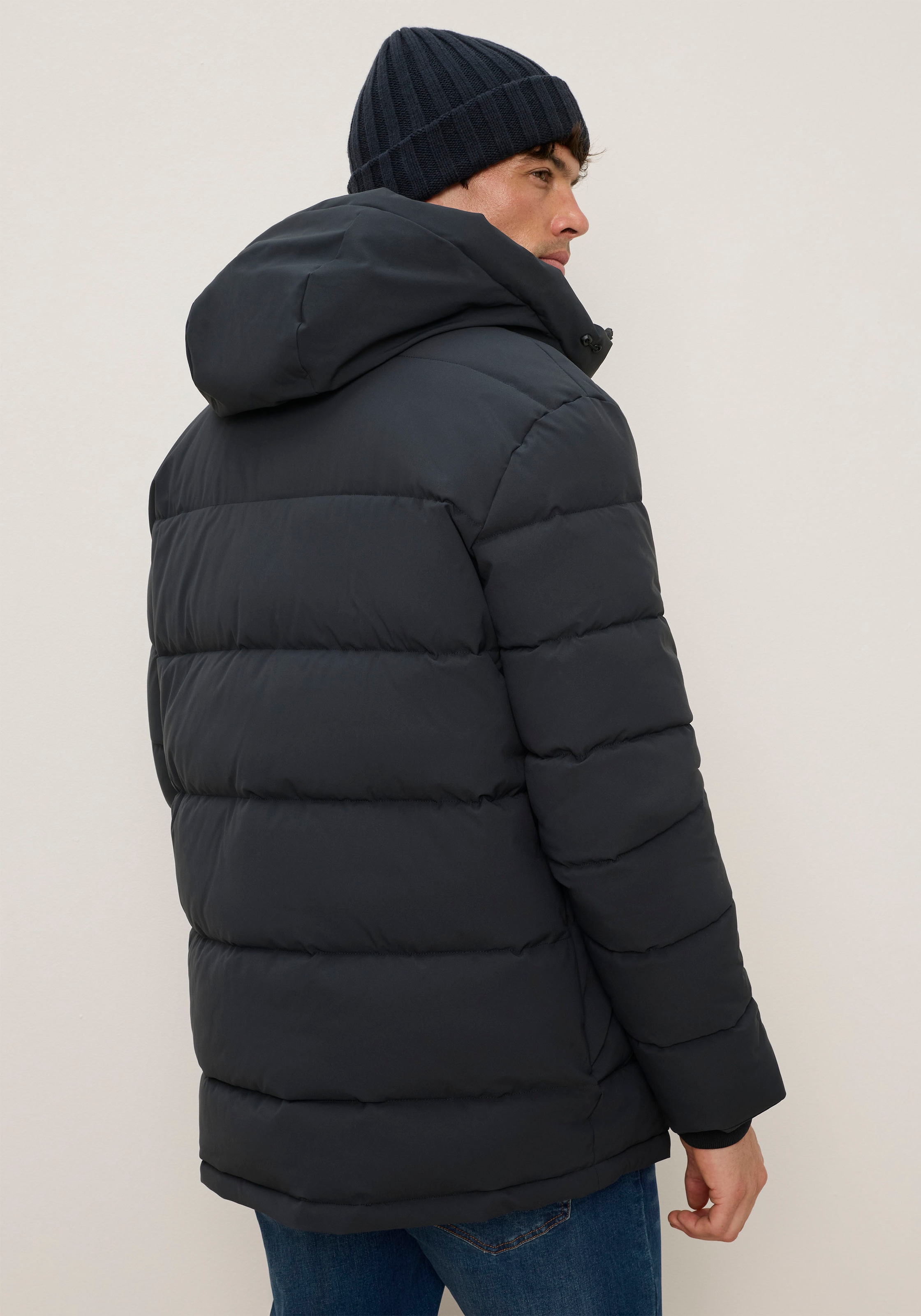 Bruno Banani Winterjacke mit Kapuze Steppjacke mit Kapuze mit Funktion