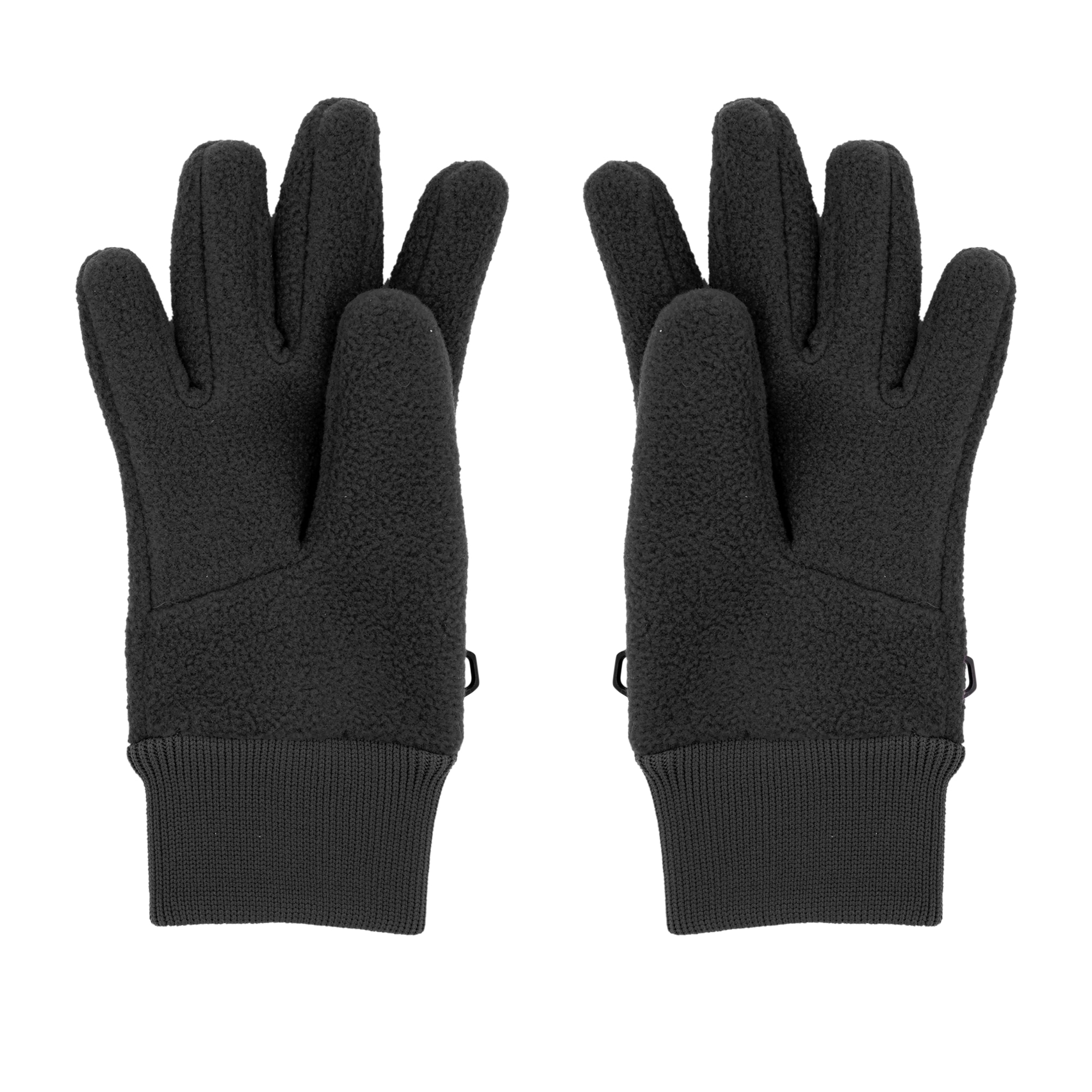 MAXIMO Gants de peau , Fingerhandschuhe, Boucle-Optik, Strickbündchen