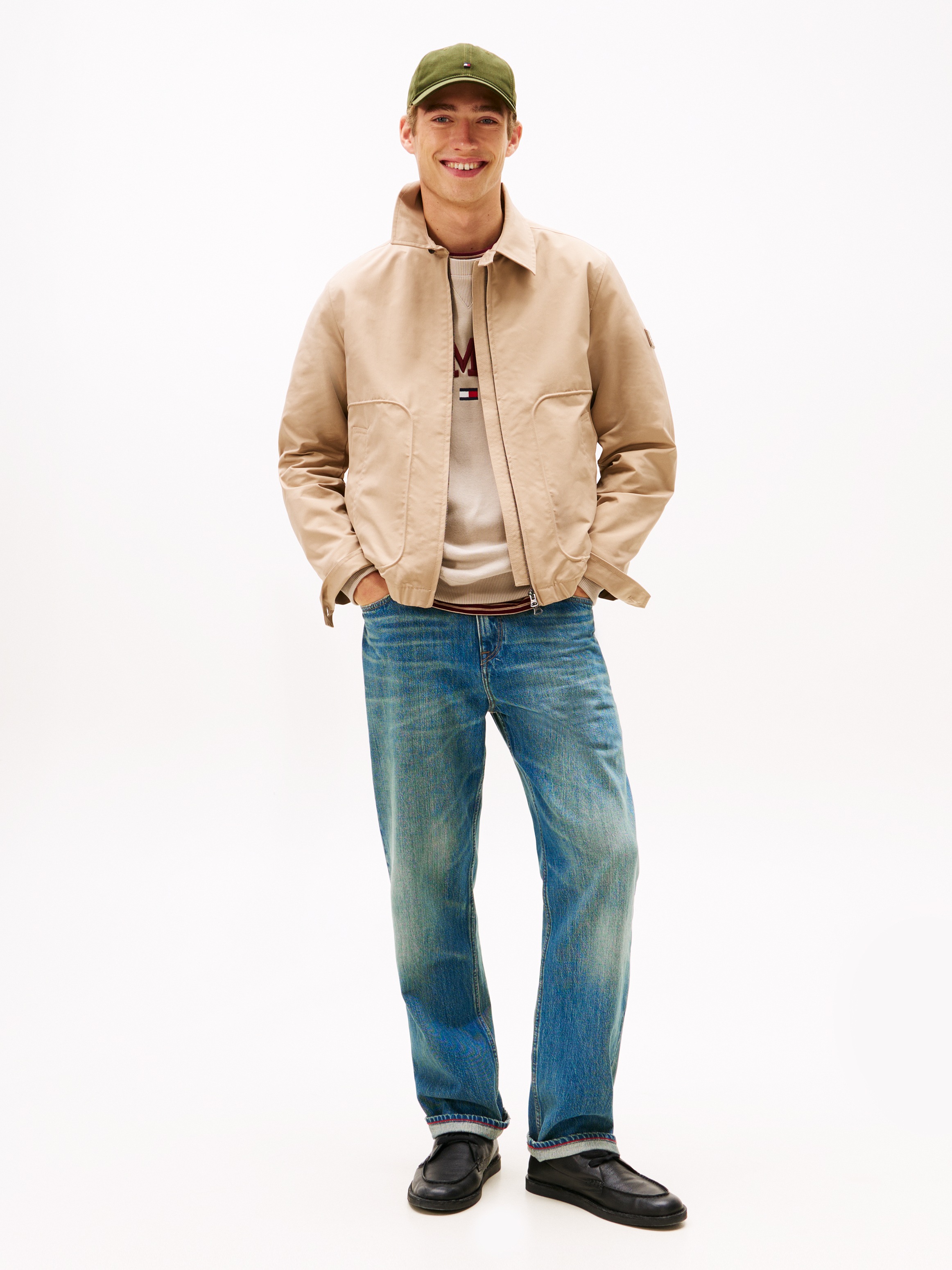 Tommy Hilfiger Blouson »IVY« normale Passorm, elastischer Bund am Saum, 2-Wege-Reissverschluss