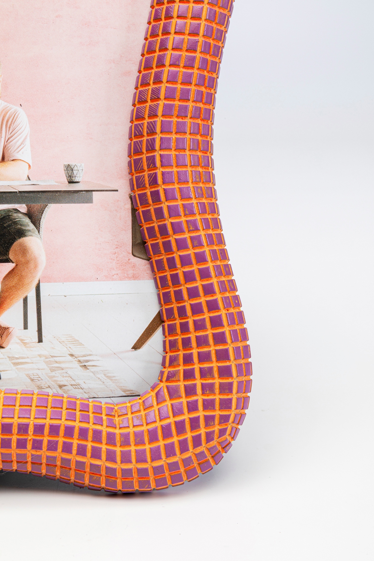 Kare Design Einzelrahmen »Bilderrahmen Wavy Orange 18x23cm«