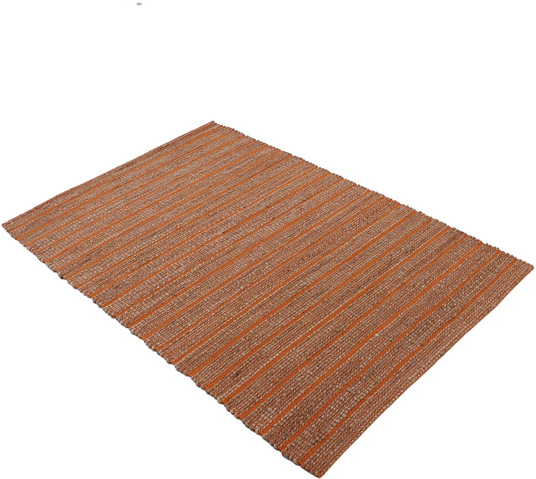 carpetfine Teppich »Lara  , auch als Läufer« rechteckig 6 mm Höhe handgearbeitet, Wendeteppich aus 70% Jute/Baumwolle, Wohnzimmer