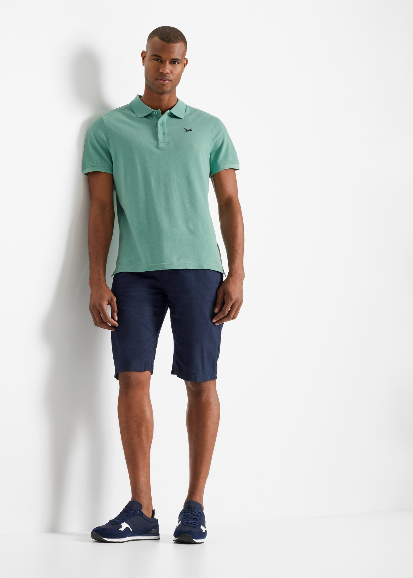 bonprix Polo »Poloshirt (2er Pack) aus reiner Baumwolle«, 2 cuis Poloshirt (2er Pack) aus reiner Baumwolle
