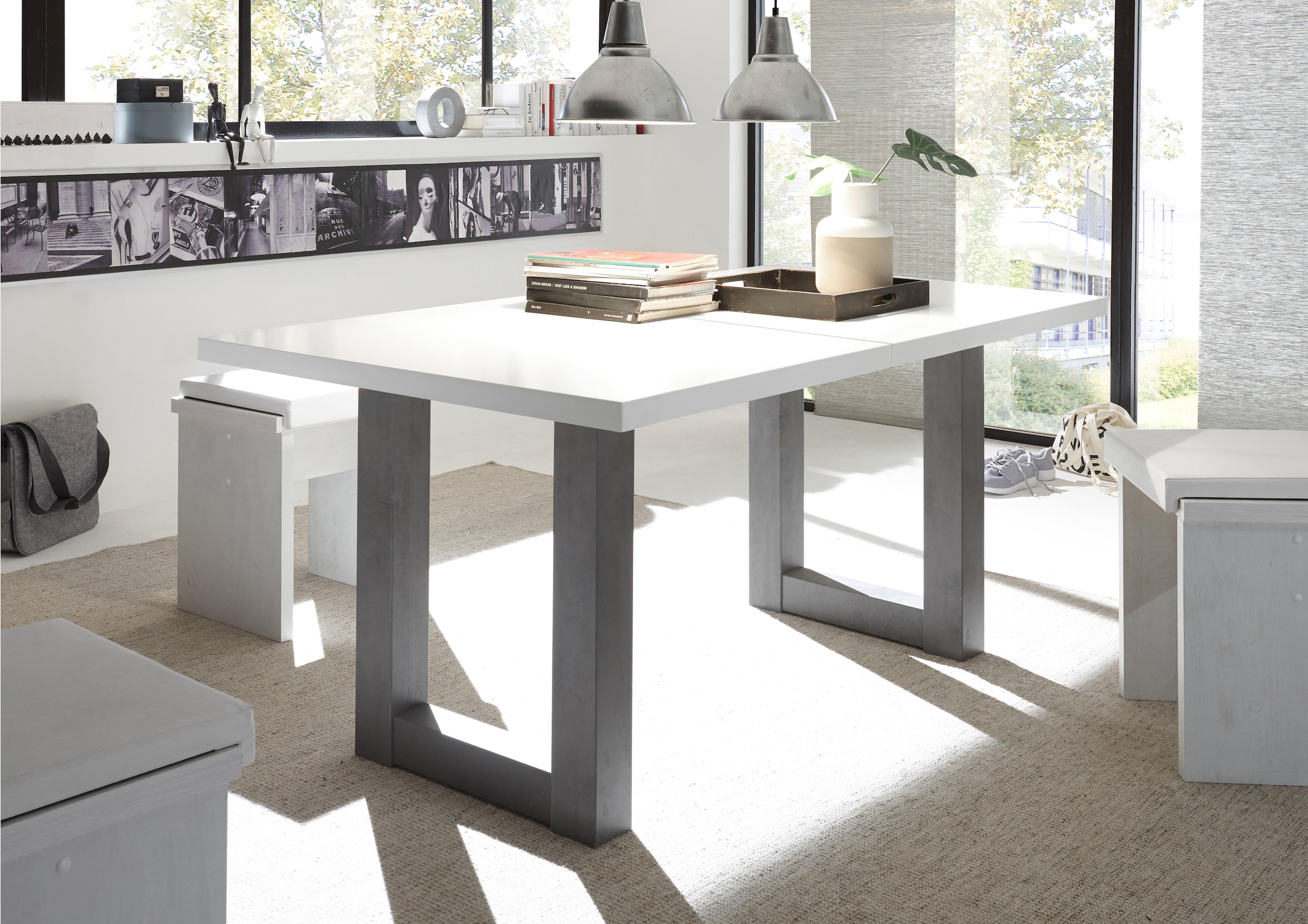 Mäusbacher Esstisch »Mister« OTTOs Choice,  mit Auszug (160-210 cm), Gestell in U-Form