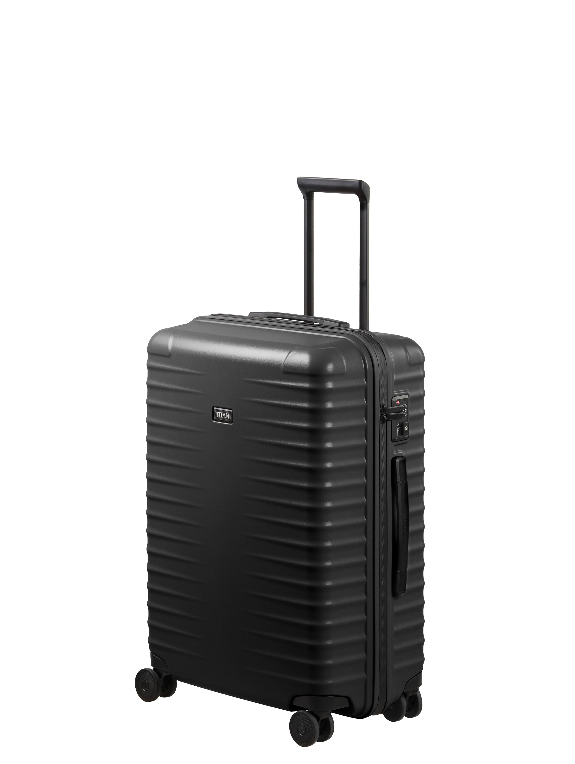 TITAN - Made in Germany Trolley »UPGRADE Koffer Hartschale« 80 litre 4 Rollen avec surface résistante aux rayures et compartimentage intérieur astucieux