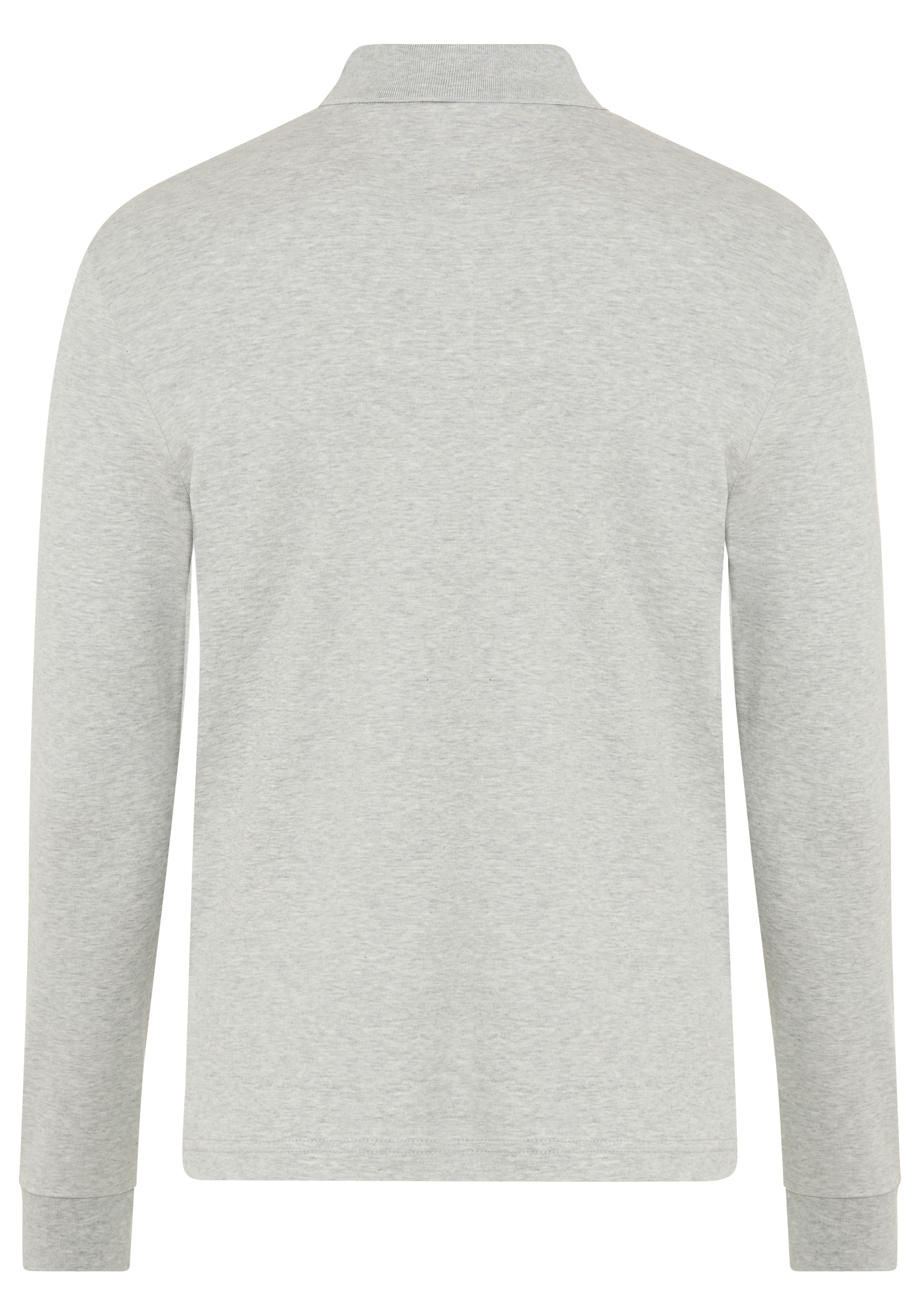 Tommy Hilfiger Polo à manches longues »L/S LIQUID COTTON REG POLO mit Jersey und Markenlabel« unifarben, casual, regular fit, Baumwolle, Polokragen