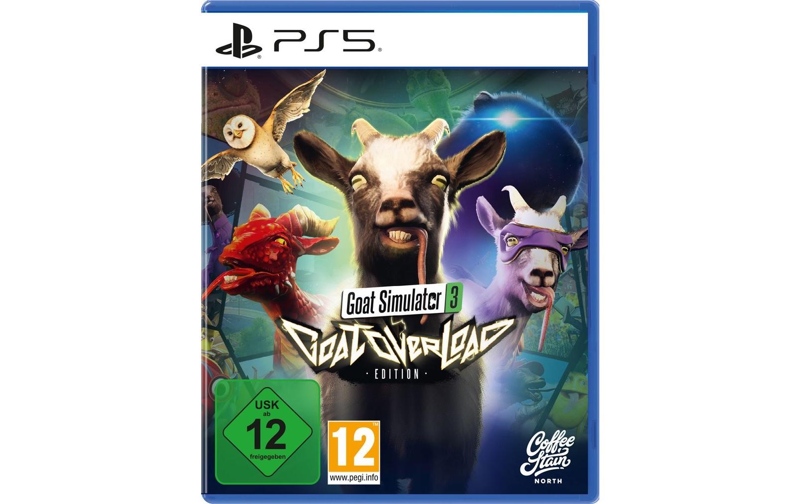   Logiciel de jeu »GAME Goat Simulator 3 - Goat Overload Edition (PS5) (DE) (Box)« PlayStation 5