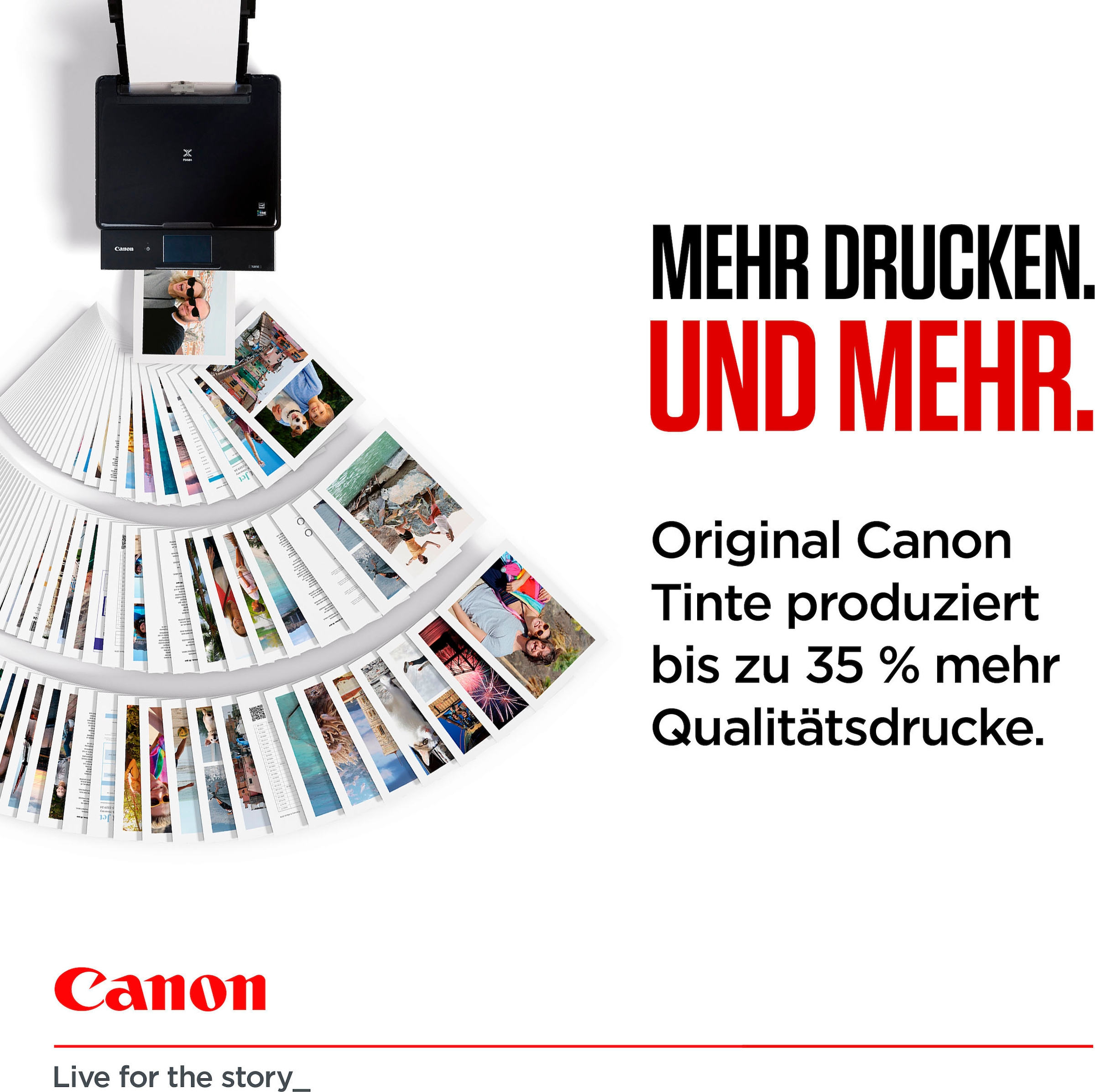 Canon Tintenpatrone »PGI-580BK/CLI-581 BK/C/M/Y Pigment- und Farbstofftinte Multipack«
