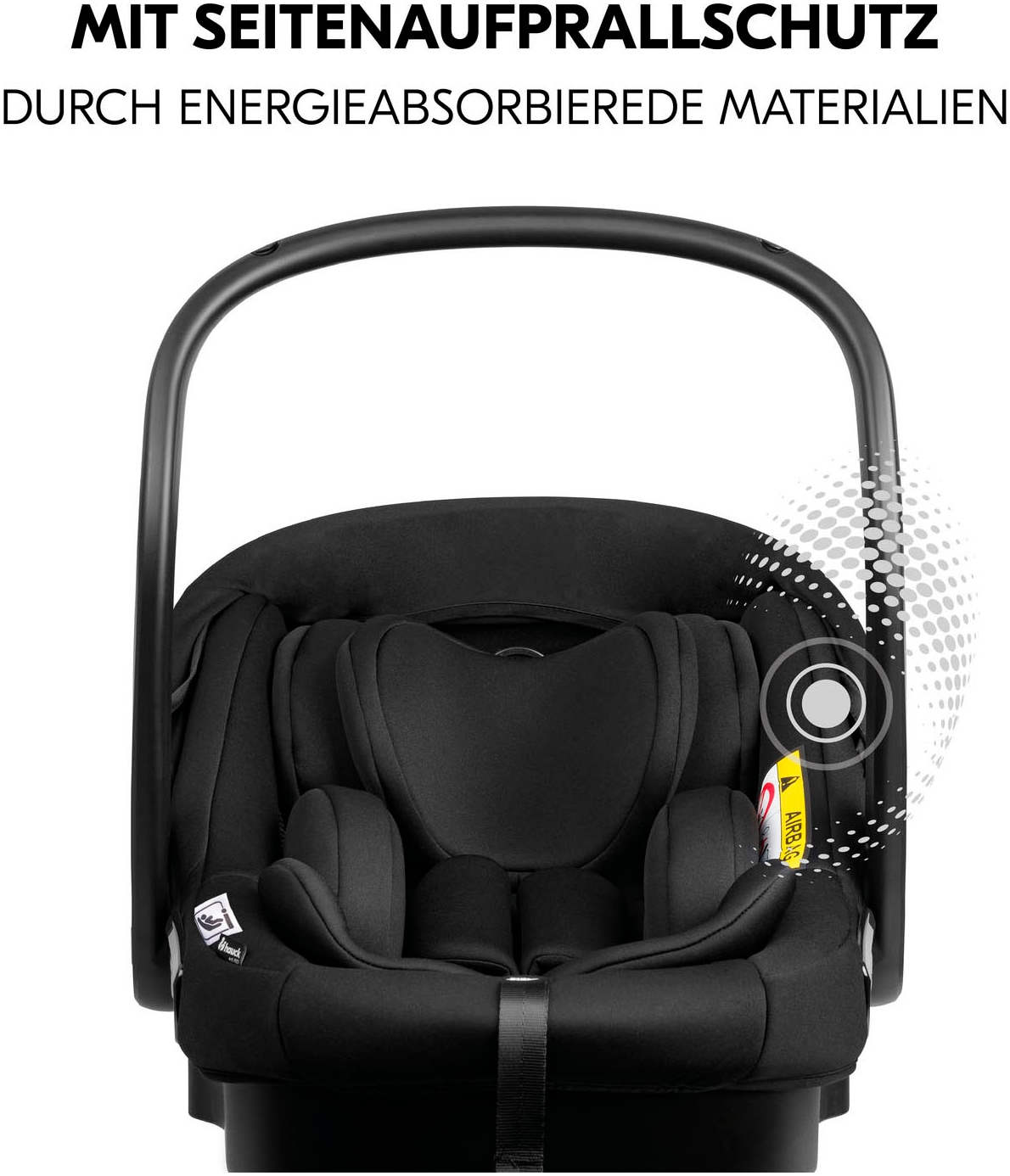 Hauck Poussette pour enfants »Shop N Care Trio Set« inkl. Babyschale, Babywanne und Adapter